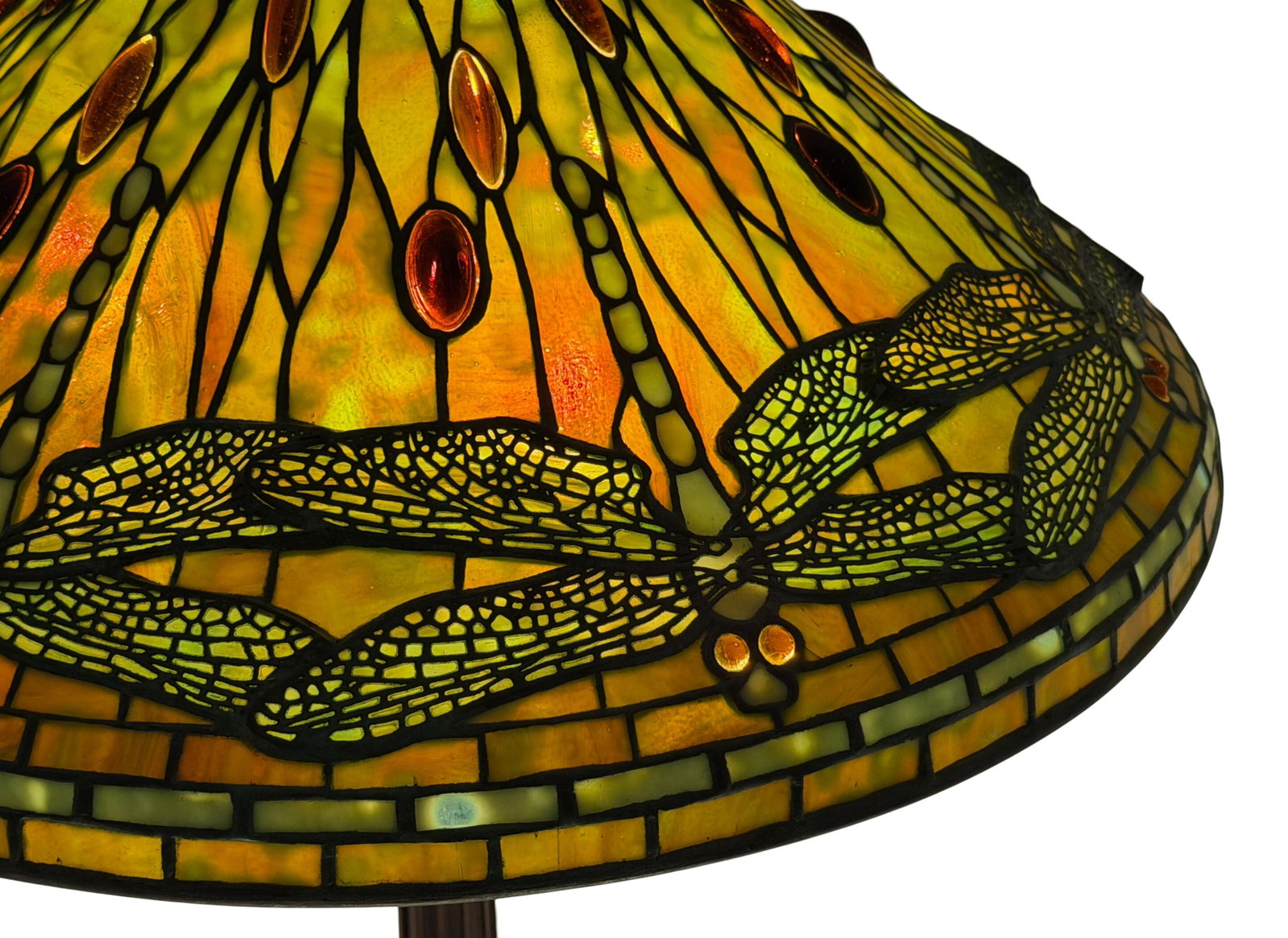 Tiffany Studios Dichroic "Dragonfly" Table Lamp - 2