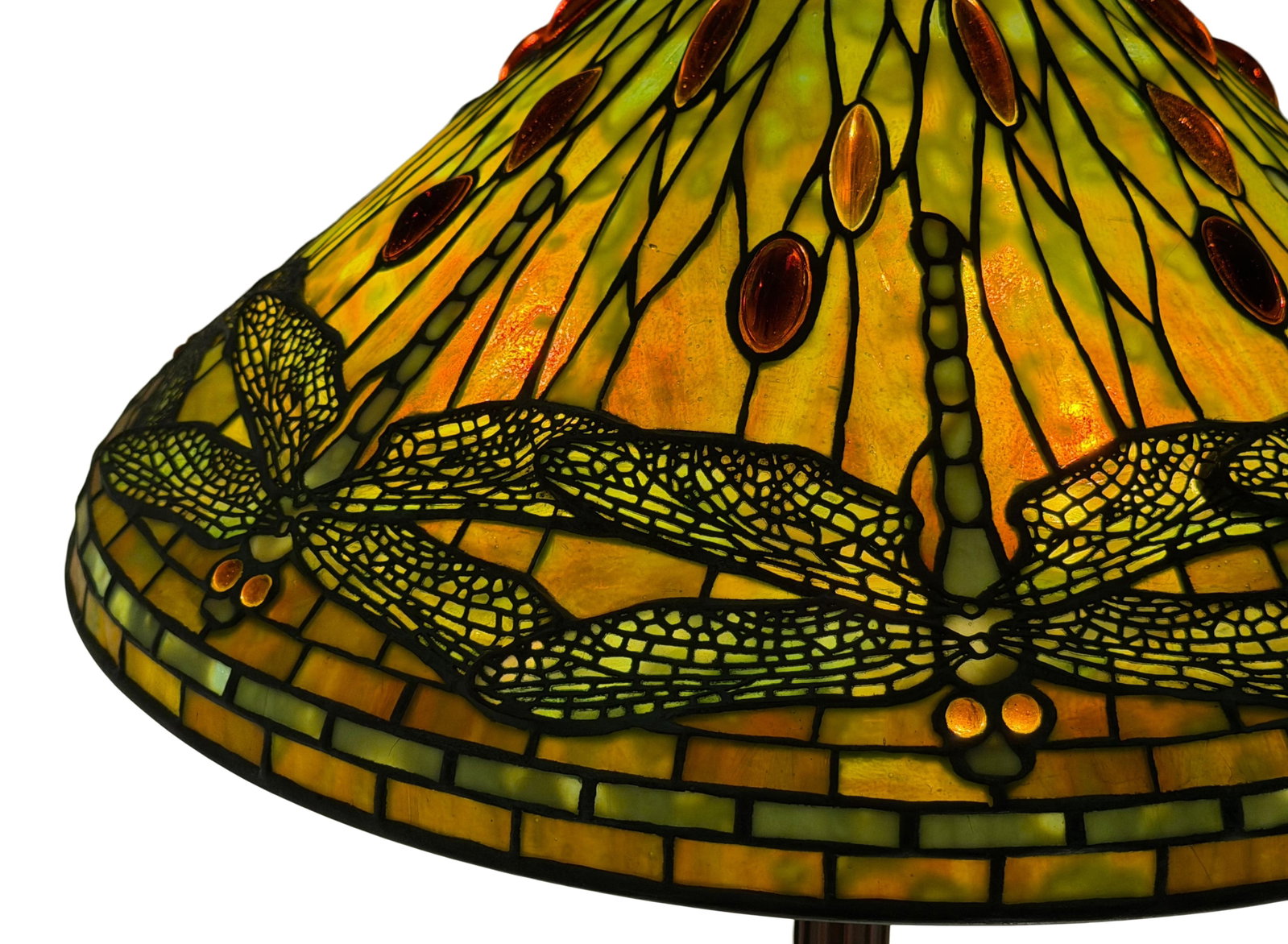 Tiffany Studios Dichroic "Dragonfly" Table Lamp - 3