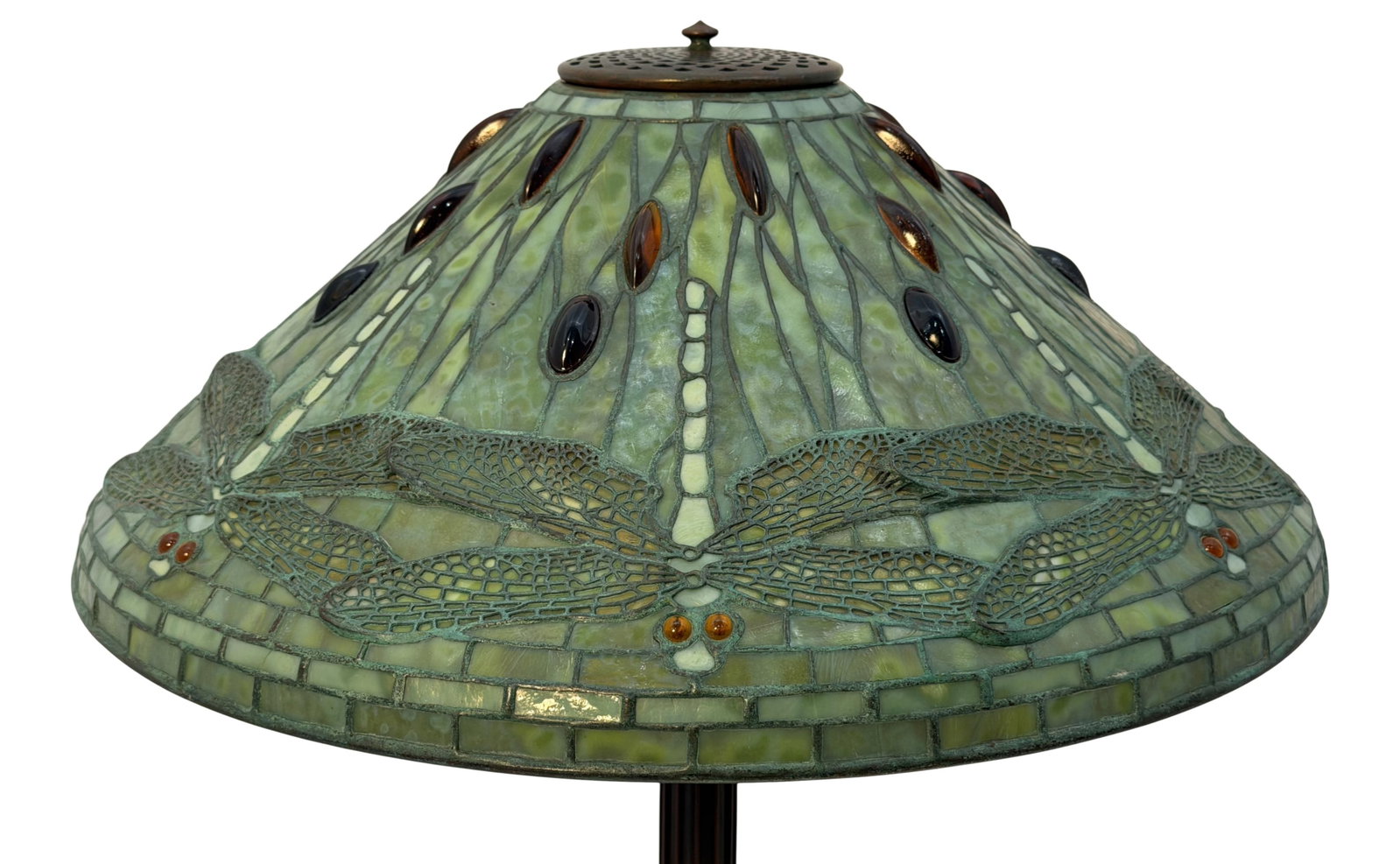 Tiffany Studios Dichroic "Dragonfly" Table Lamp - 6