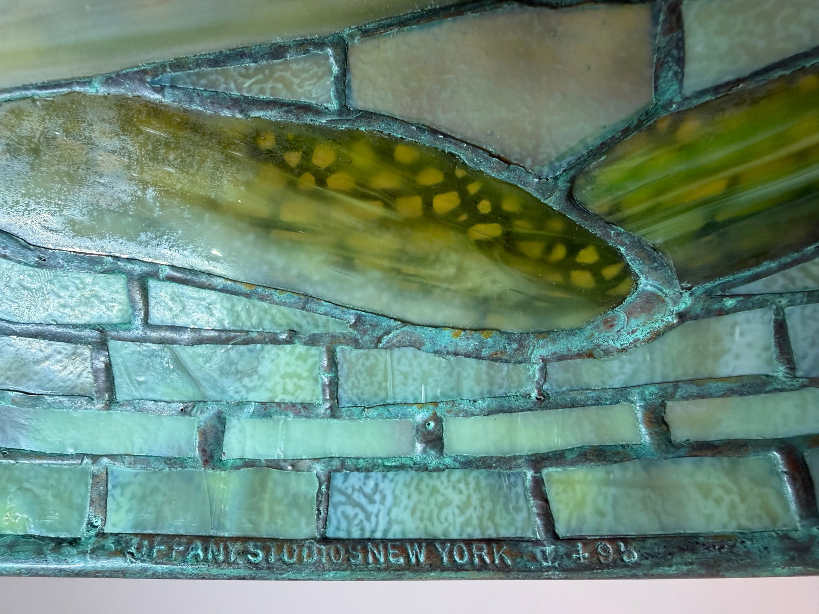 Tiffany Studios Dichroic "Dragonfly" Table Lamp - 8