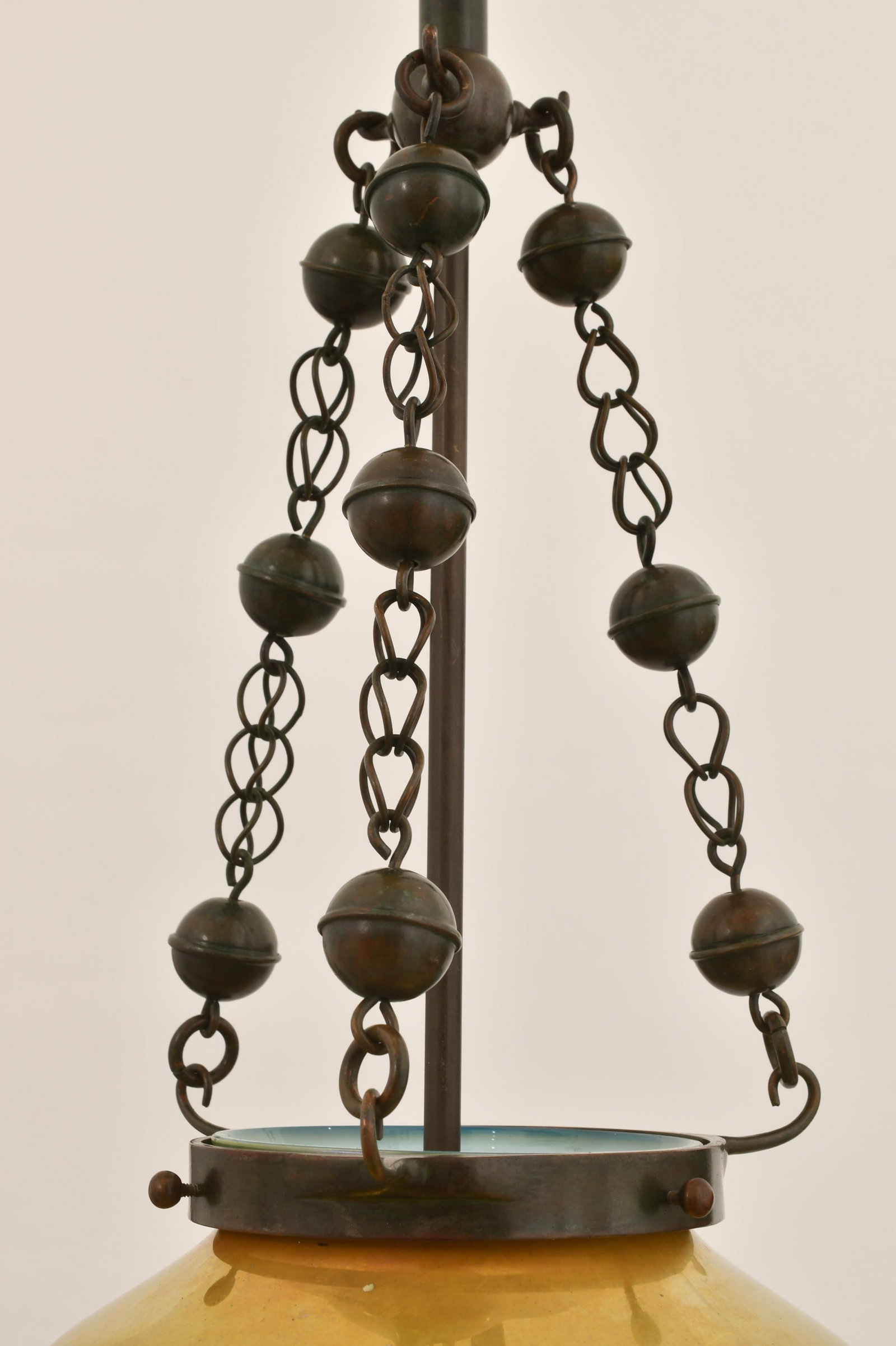 Tiffany Studios, A Large "Stalactite" Ceiling Light - 10