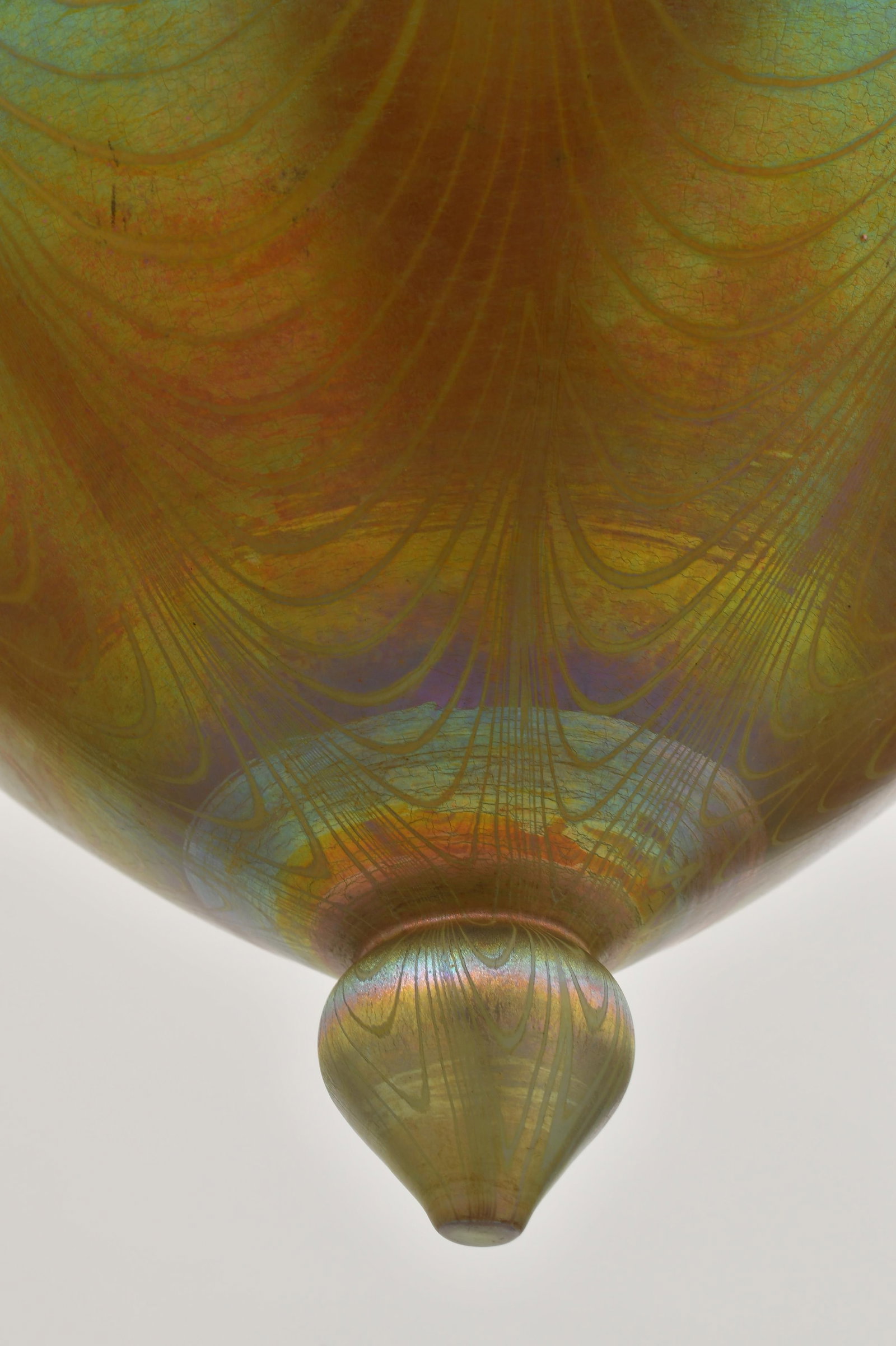 Tiffany Studios, A Large "Stalactite" Ceiling Light - 13