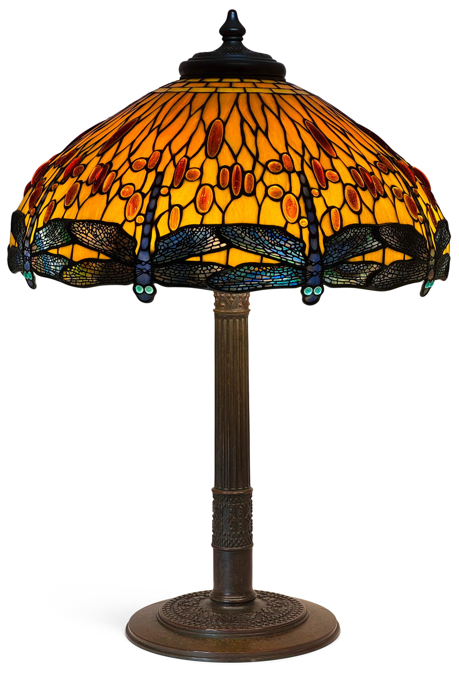 Tiffany Studios "Drophead Dragonfly" Table Lamp (1 of 1)