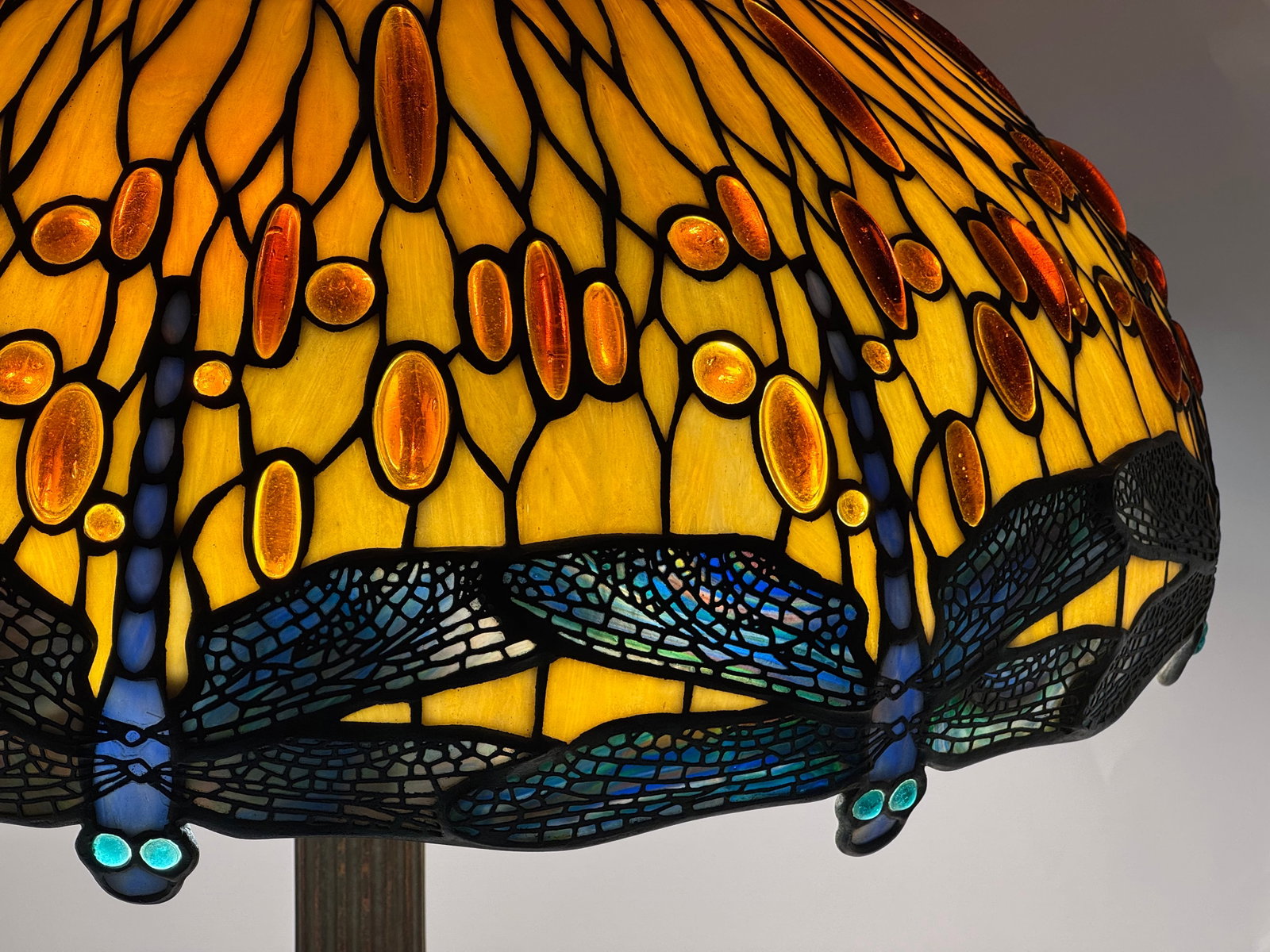 Tiffany Studios "Drophead Dragonfly" Table Lamp - 2