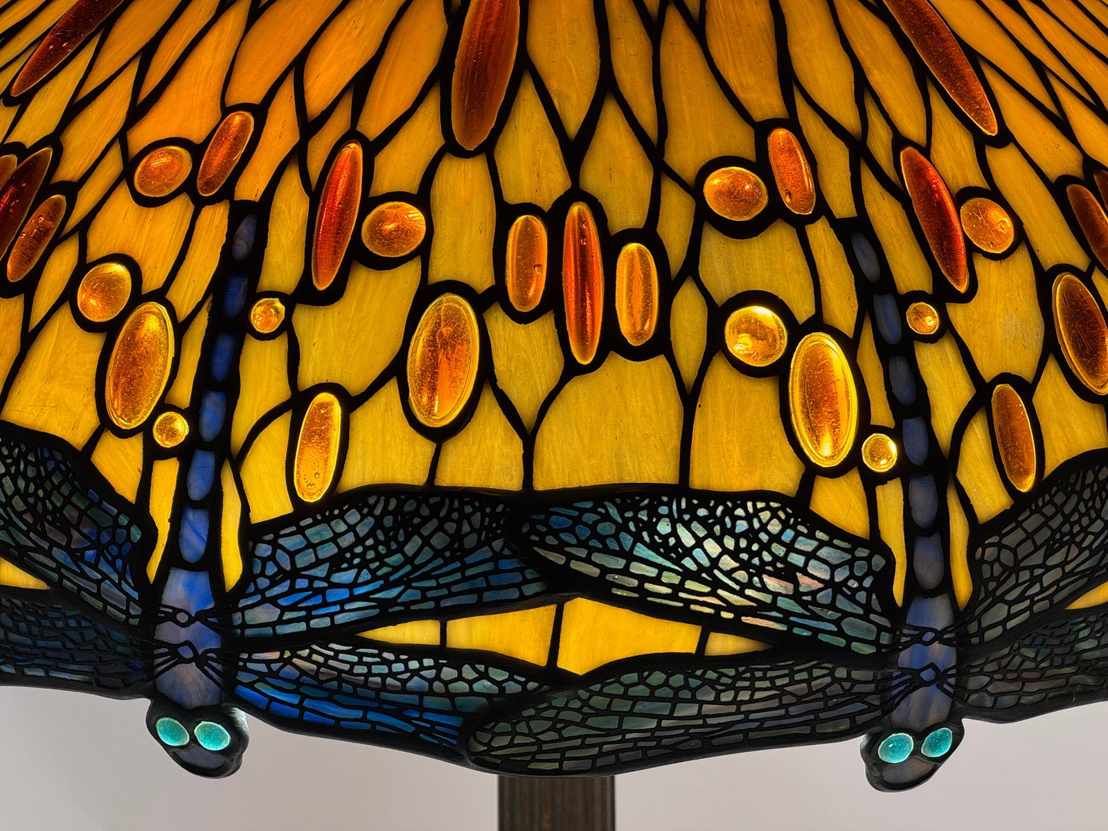 Tiffany Studios "Drophead Dragonfly" Table Lamp - 4