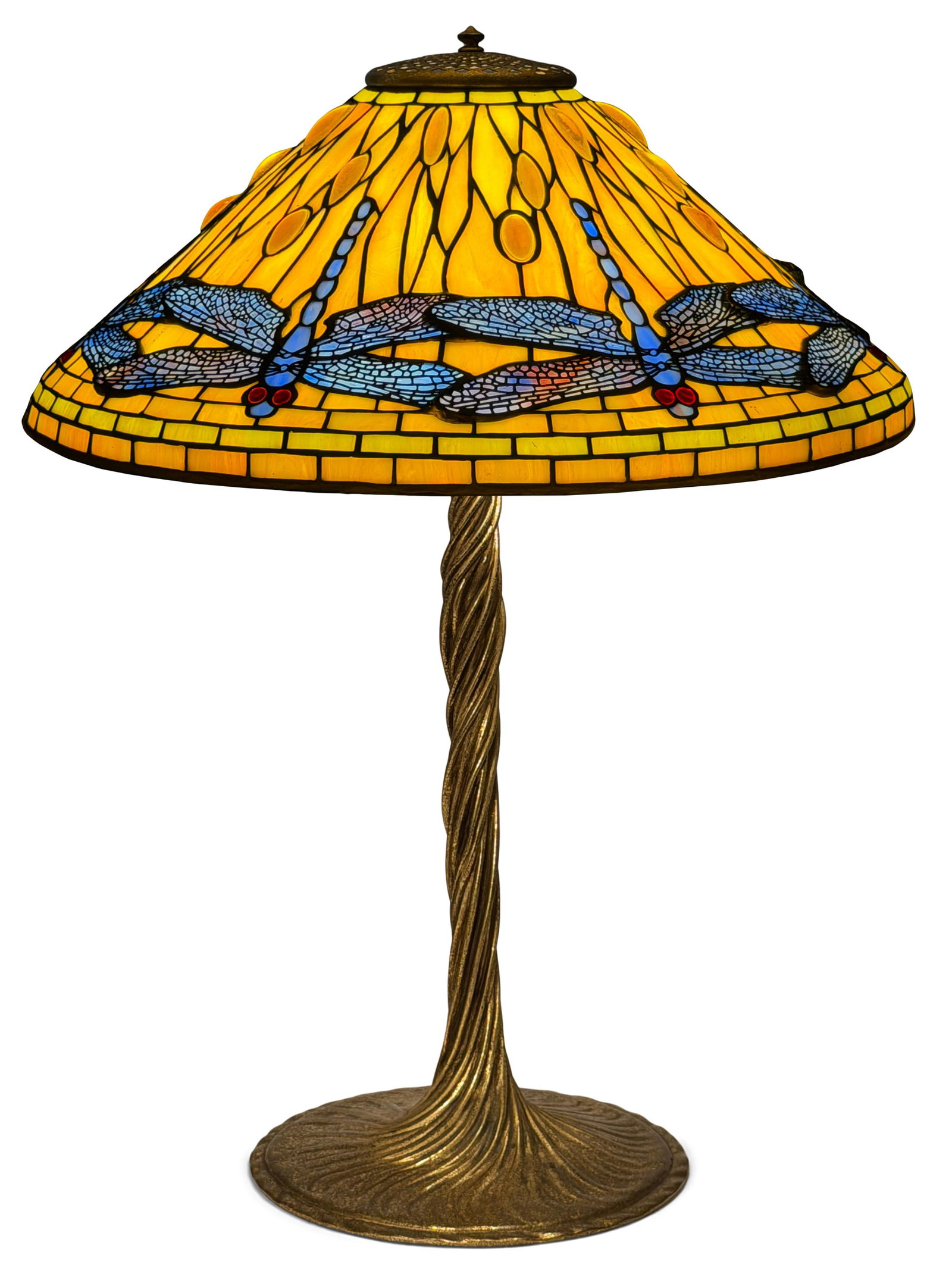 Tiffany Studios "Dragonfly" Table Lamp (1 of 1)
