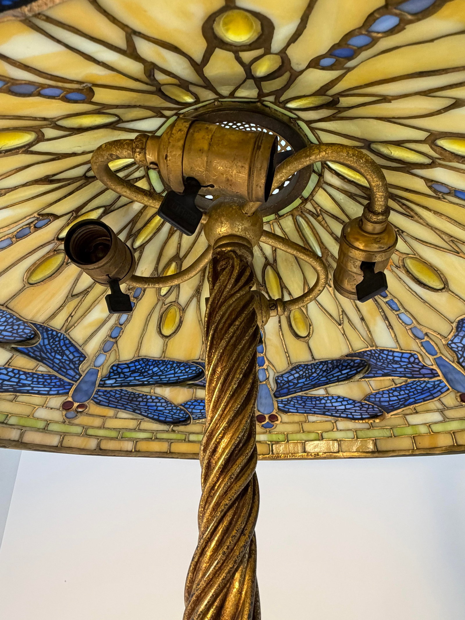 Tiffany Studios "Dragonfly" Table Lamp - 4