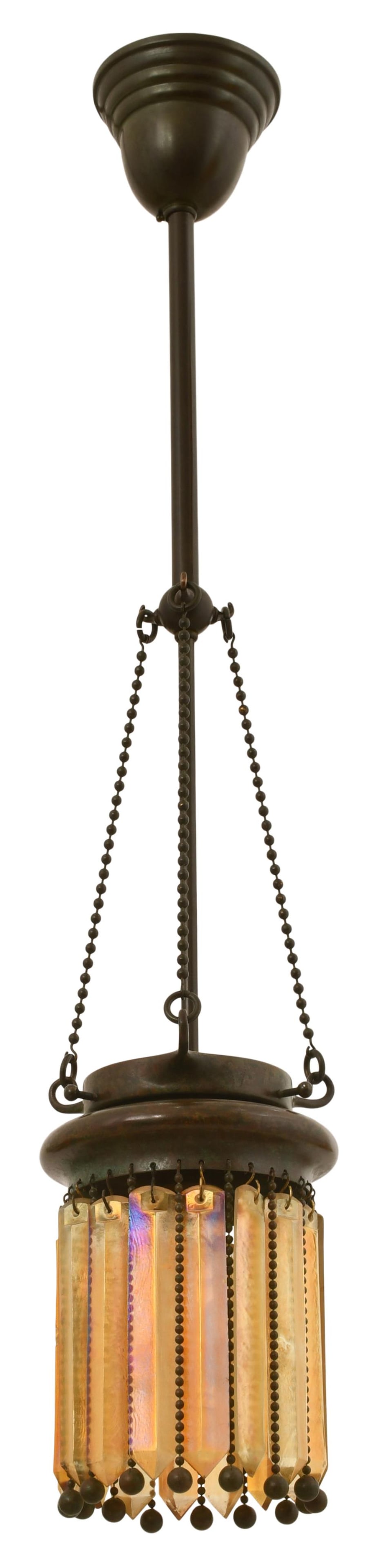 Tiffany Studios Prism Ceiling Light (1 of 1)