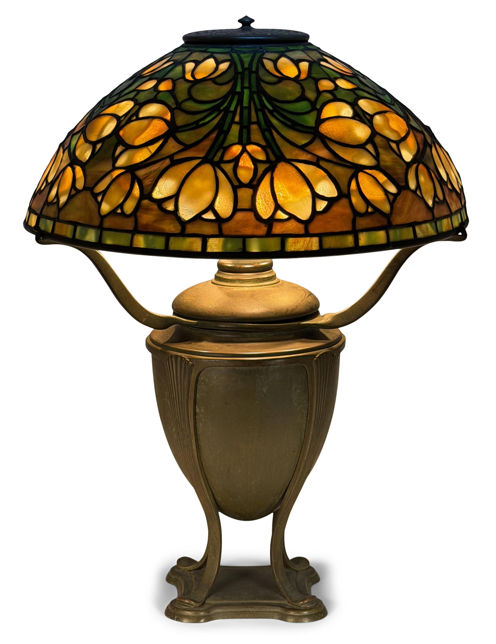 Tiffany Studios "Crocus" Table Lamp (1 of 7)
