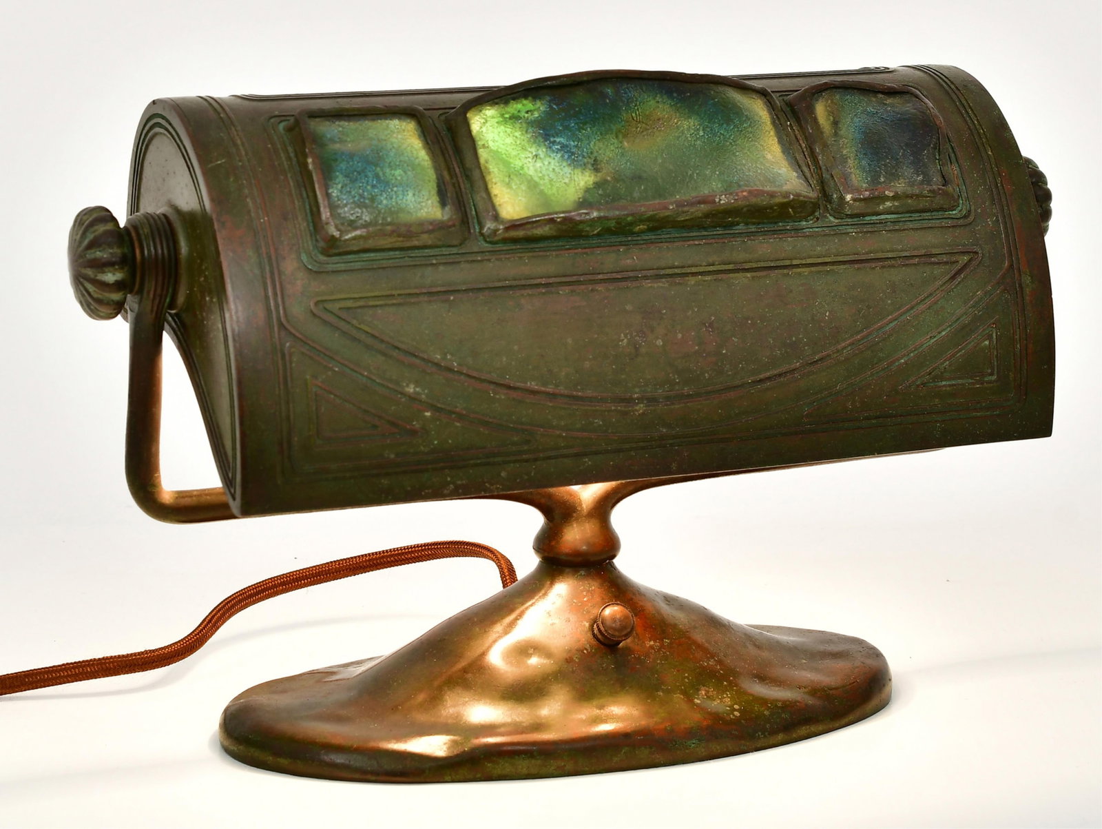 Tiffany Studios "Turtle-Back" Desk Lamp - 4