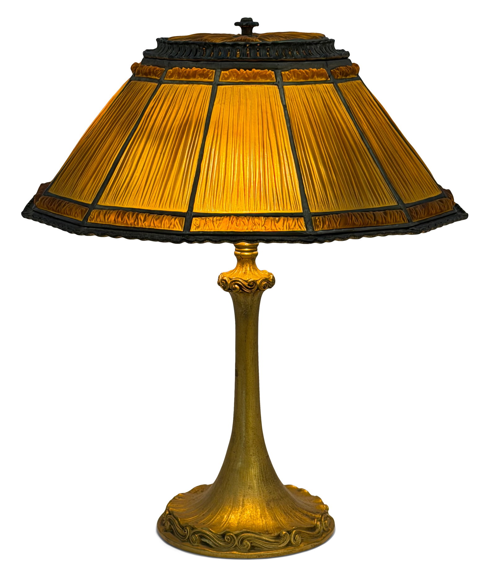 Tiffany Studios "Favrile Fabrique" Table Lamp (1 of 1)