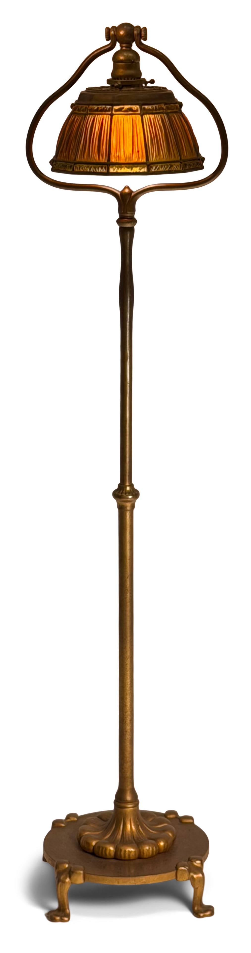 Tiffany Studios "Favrile Fabrique" Floor Lamp (1 of 1)