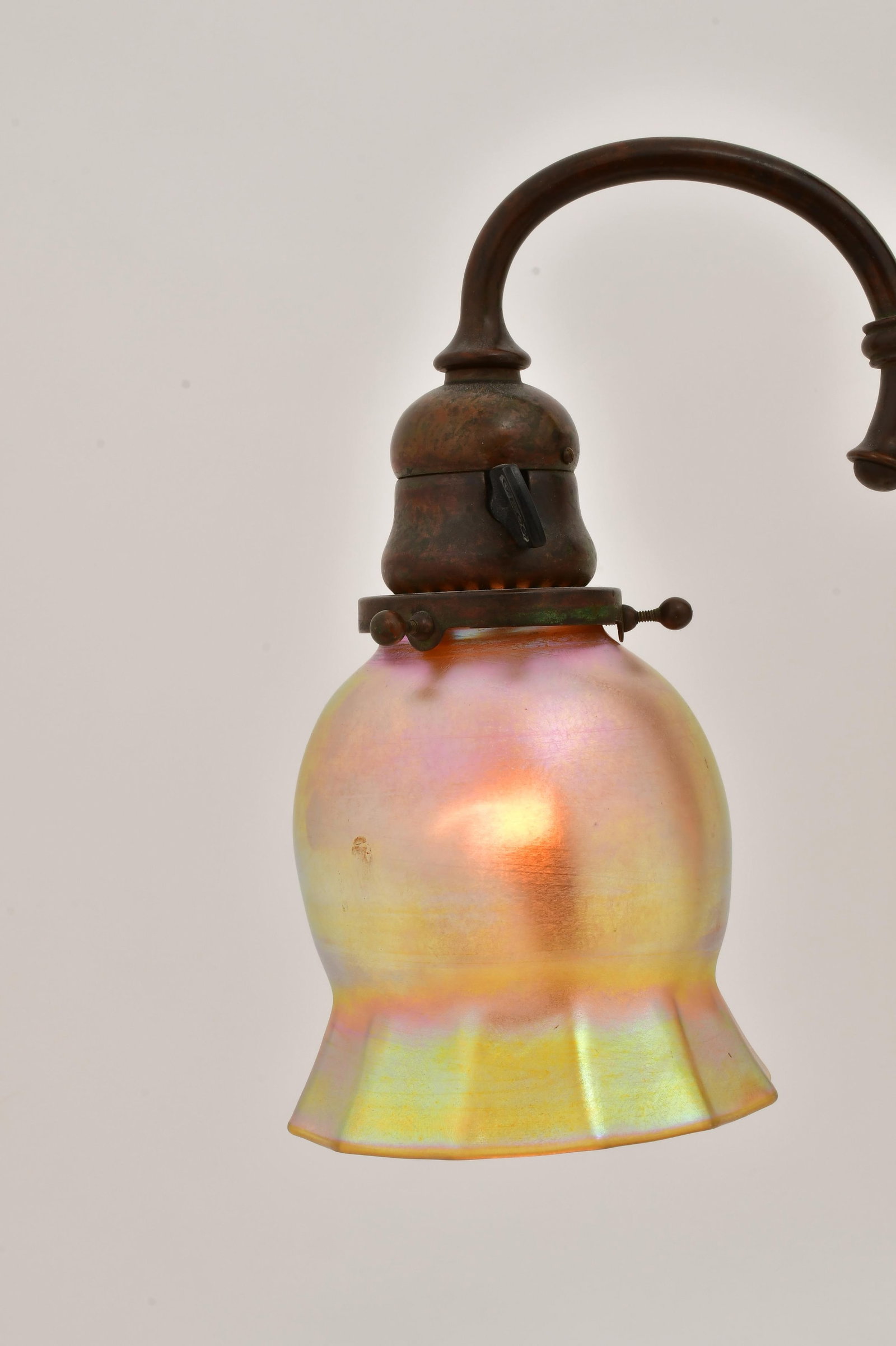 Tiffany Studios Double Student Lamp - 3