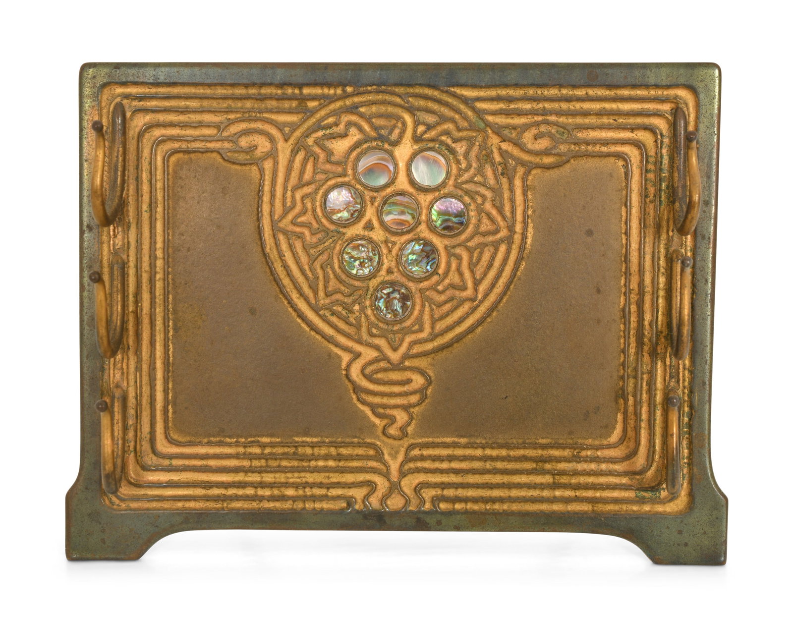 Tiffany Studios "Abalone" Pen Rack - 2