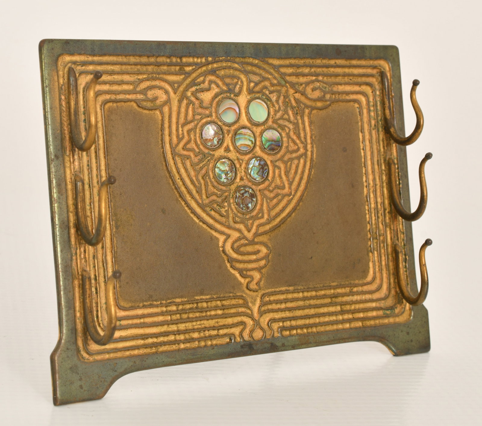 Tiffany Studios "Abalone" Pen Rack - 3