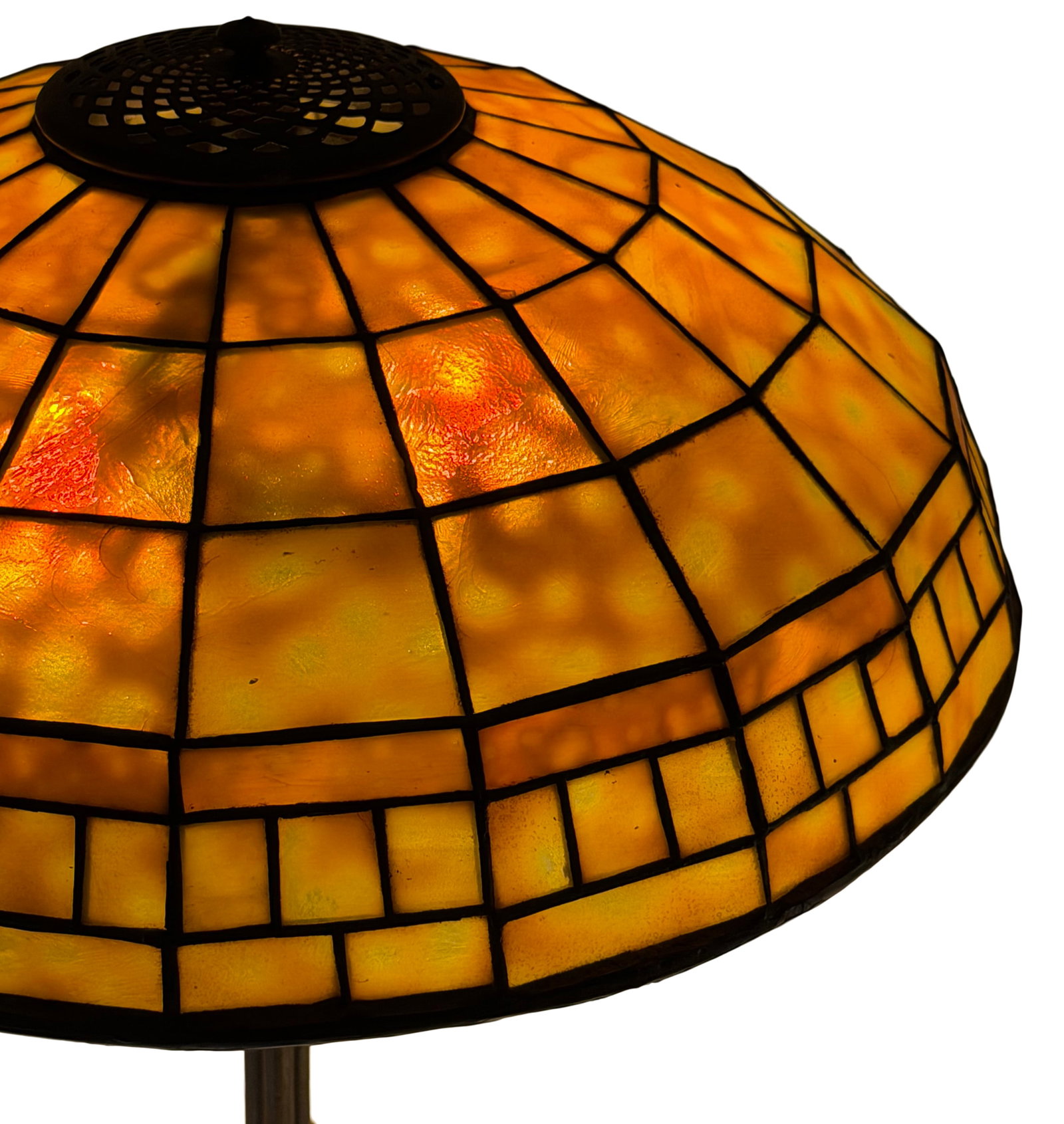 Tiffany Studios Dichroic "Colonial" Table Lamp - 2