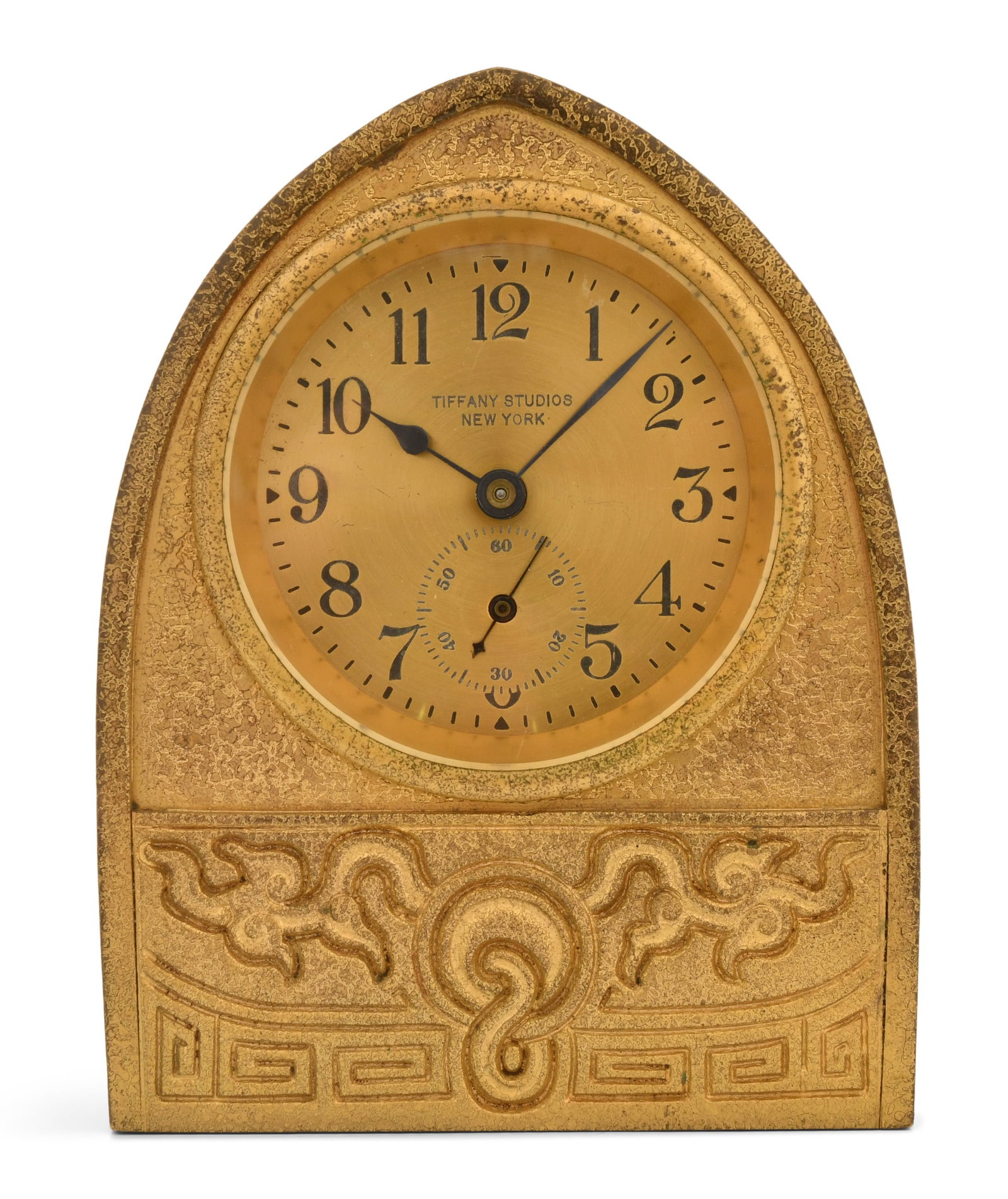 Tiffany Studios "Chinese" Desk Clock (1 of 1)