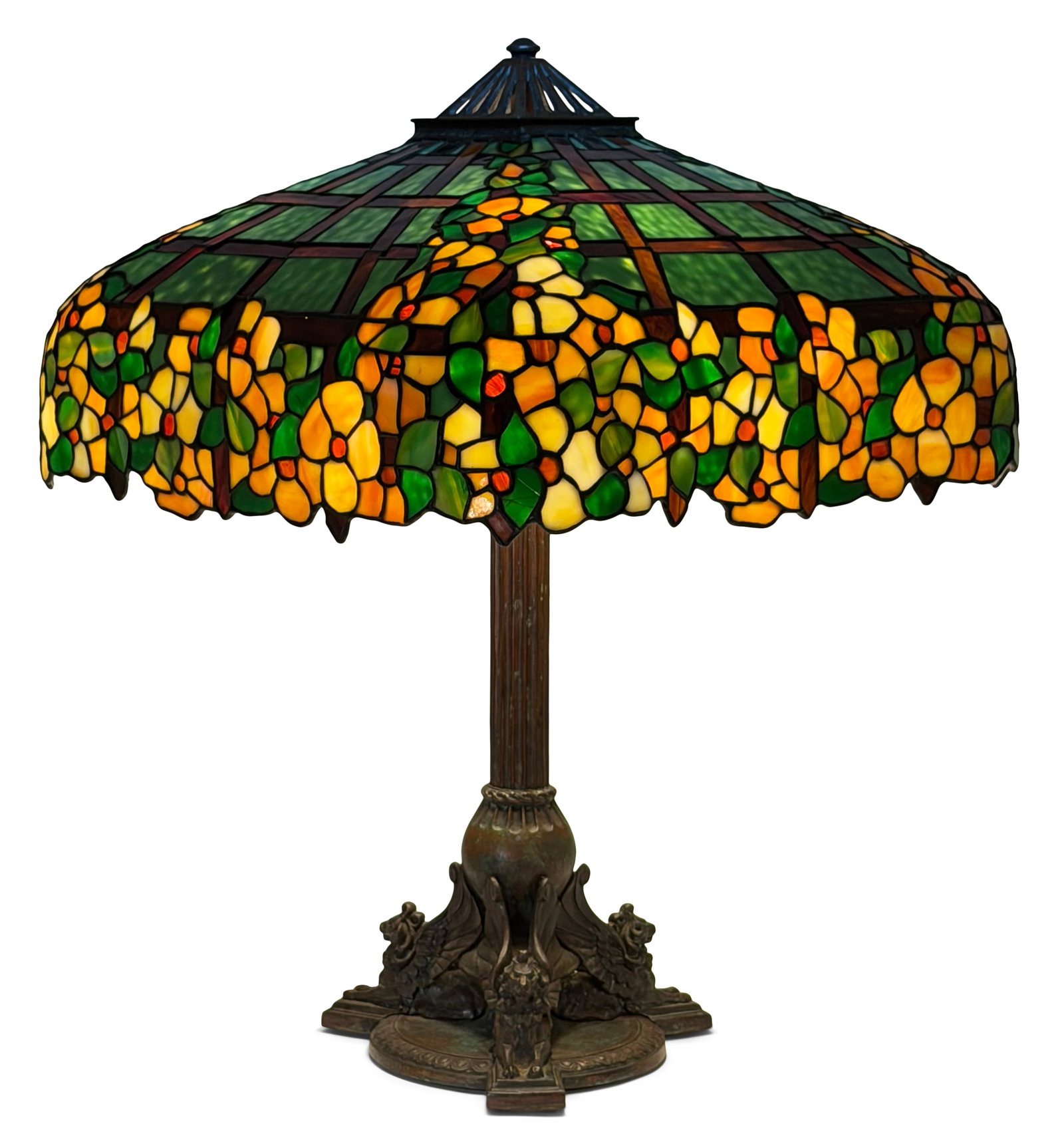 Handel "Hollyhock" Table Lamp (1 of 7)