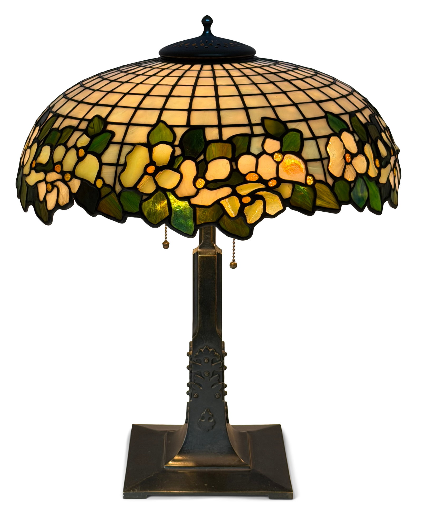 Bigelow, Kennard & Co. "Dogwood" Table Lamp (1 of 6)