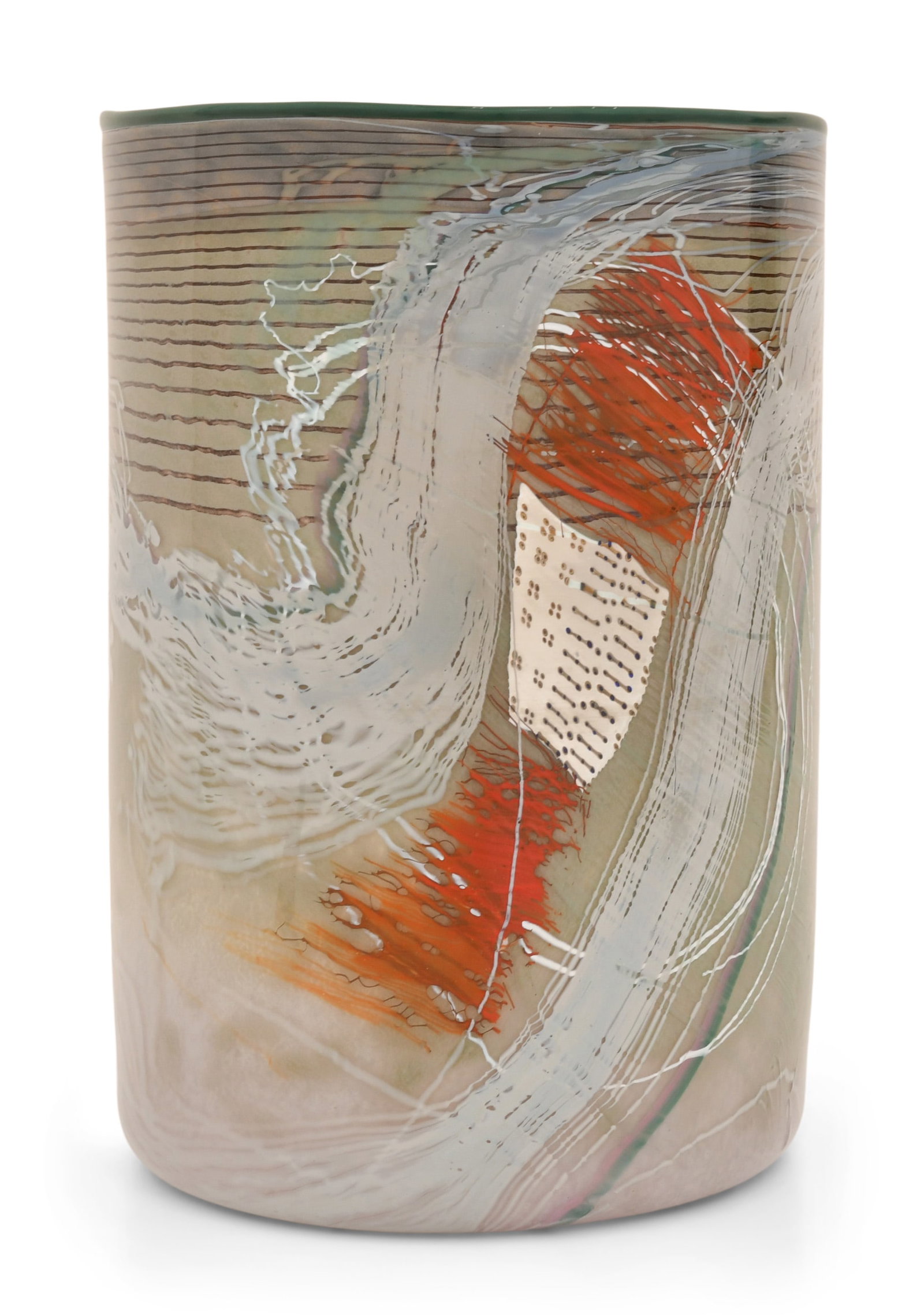 Dale Chihuly (American, b. 1941), "Cylinder" (1 of 6)