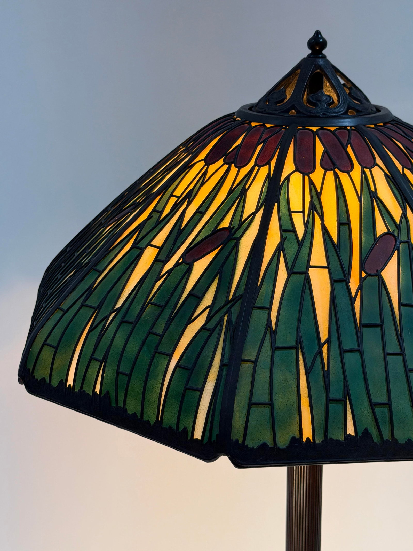 Handel "Cattail" Floor Lamp - 4