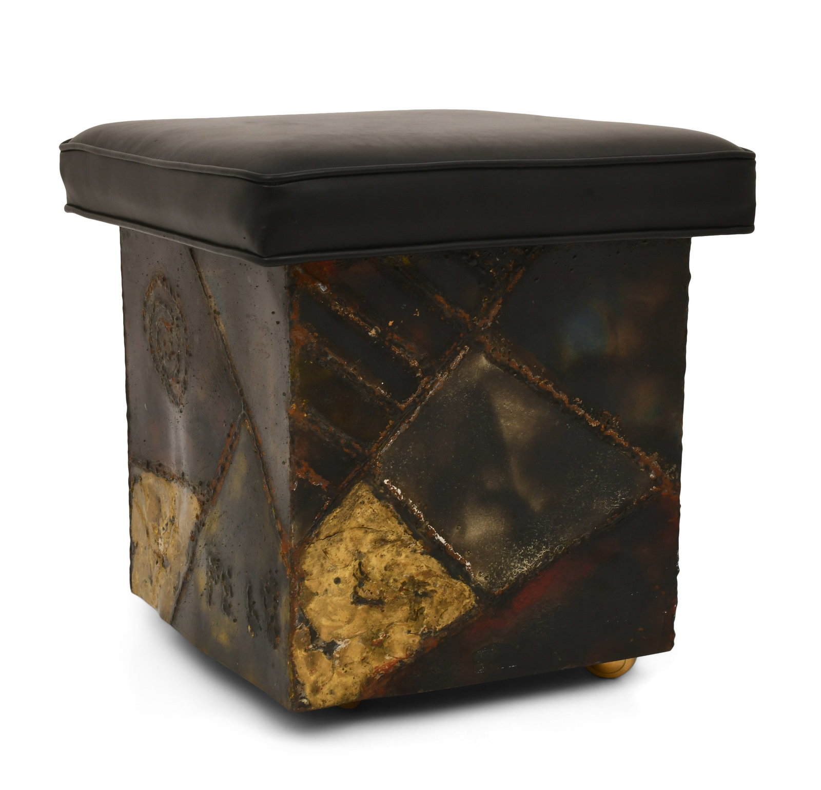 Paul Evans (1931-1987), "Patchwork" Stool (1 of 1)