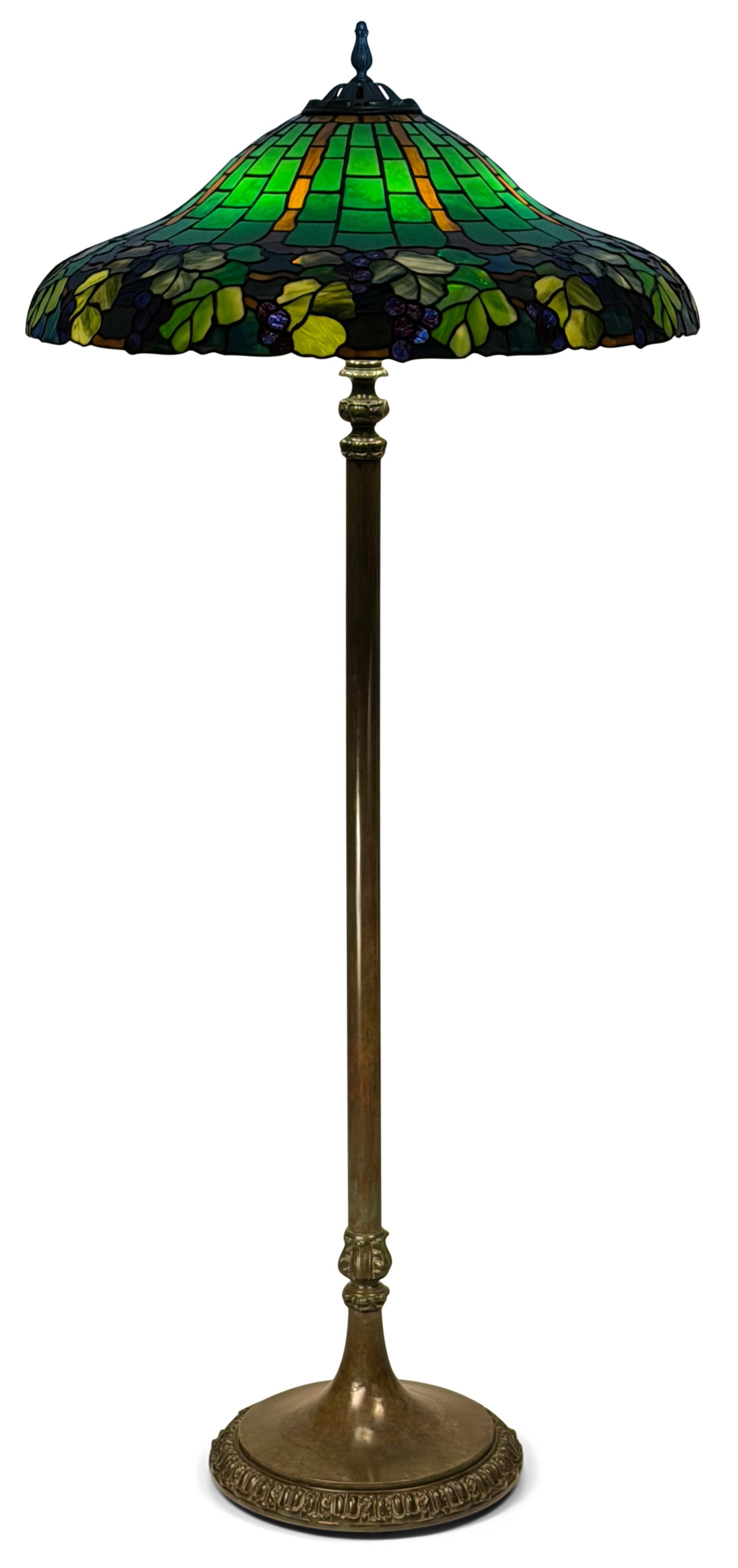 Duffner & Kimberly "Grape" Floor Lamp (1 of 1)