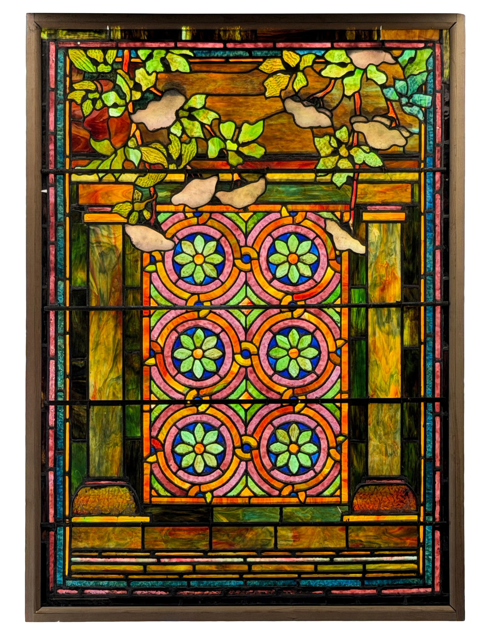 American Leaded Glass Ornamental Window (1 of 1)