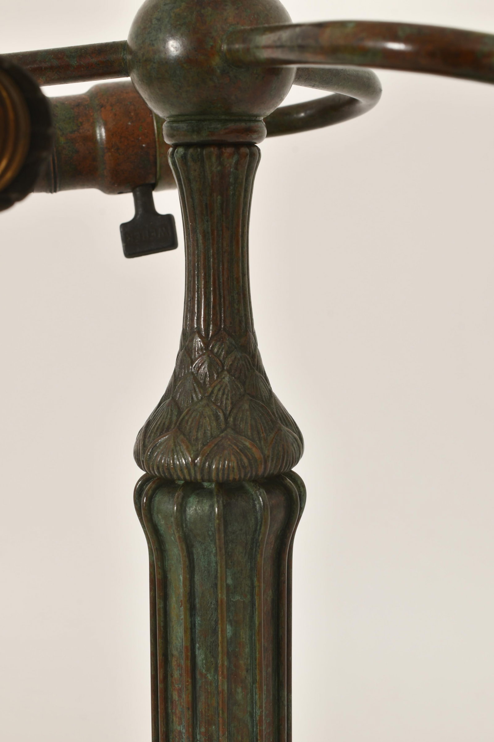 Tiffany Studios "Chased Pod" Table Lamp Base - 4