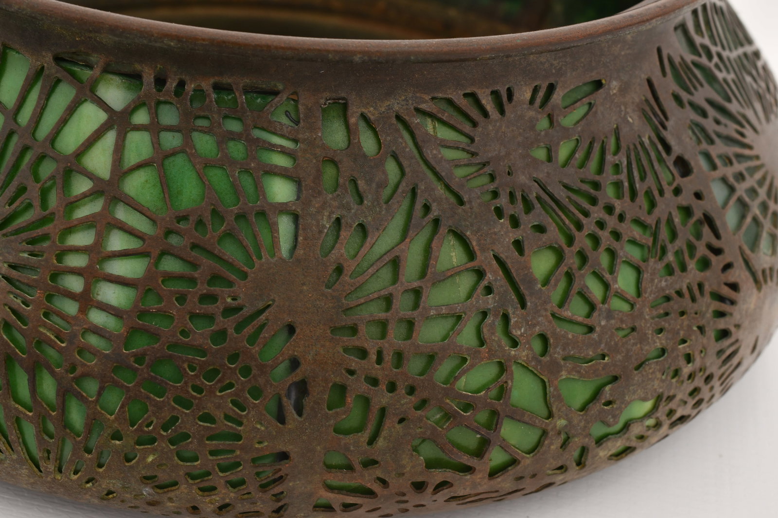 Tiffany Studios "Pine Needle" Planter - 3