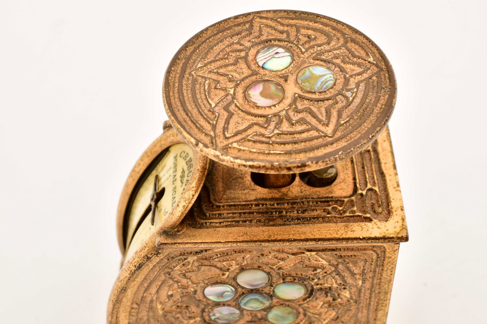 Tiffany Studios "Abalone" Postage Scale - 3