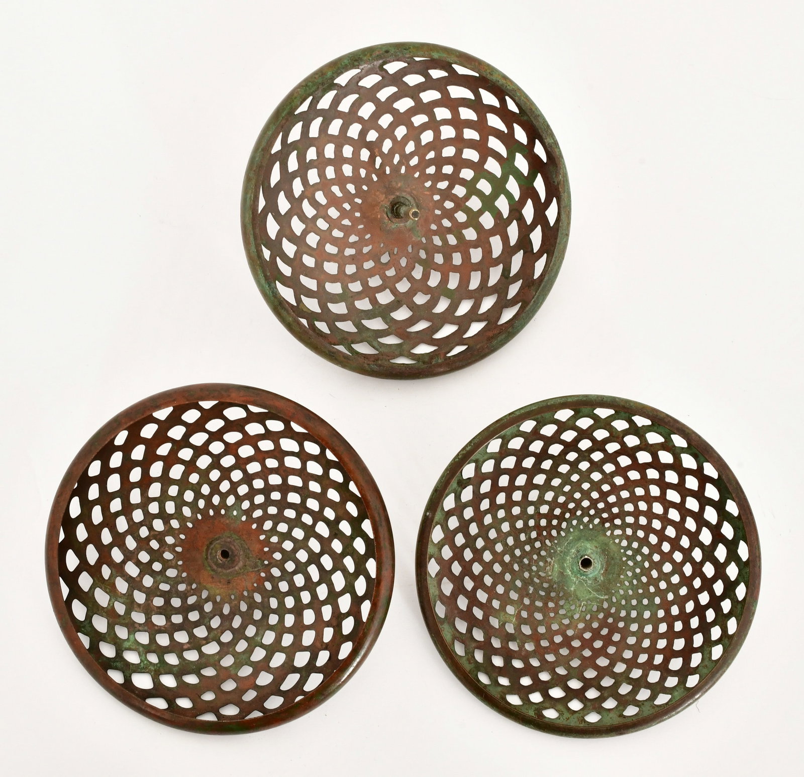 Tiffany Studios, Three Heat Caps - 3