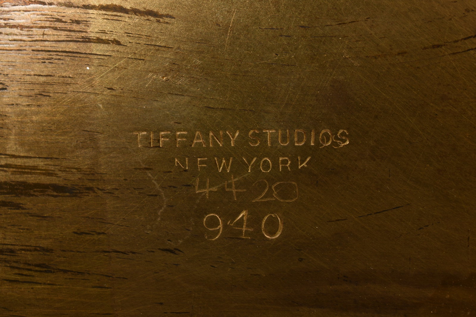 Tiffany Studios "Pine Needle" Calendar Frame - 4