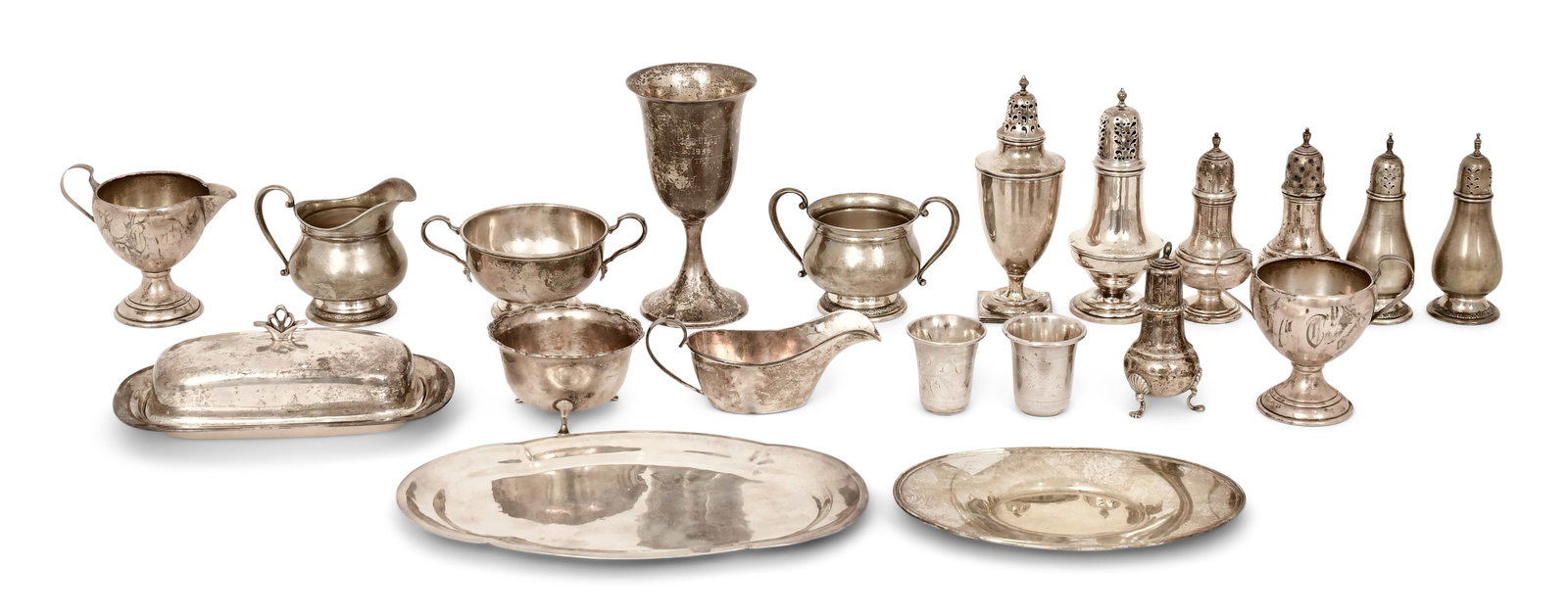 Assorted Sterling Silver Pieces, 69.95 Troy Ounces (1 of 1)