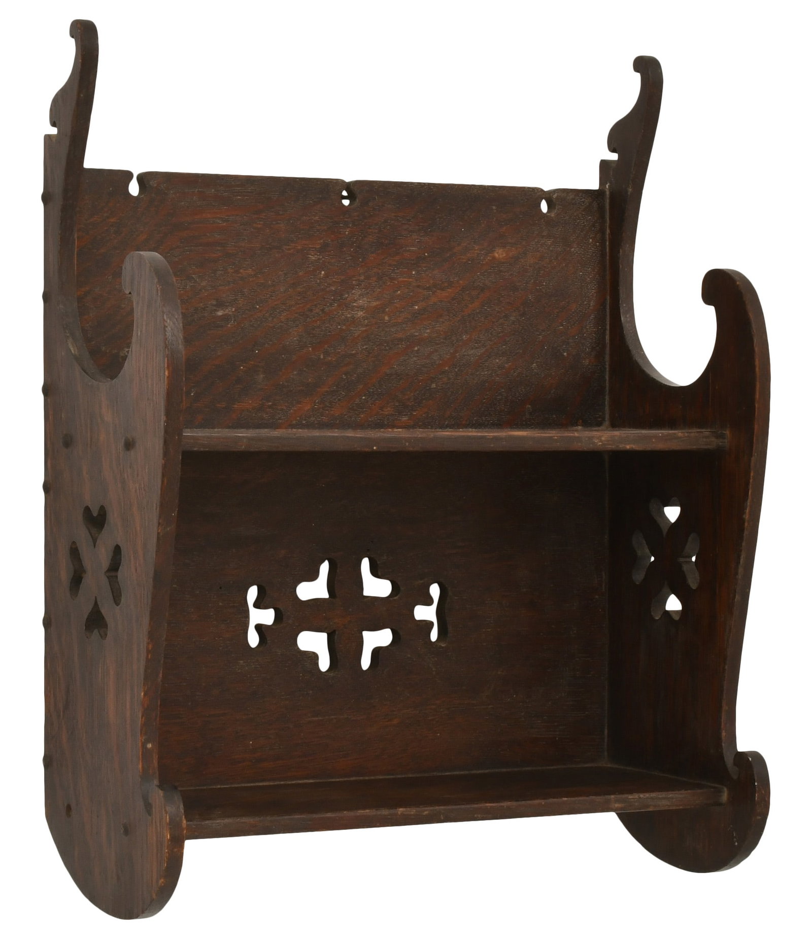 Charles Rohlfs (1853-1936), Two-Tier Wall Shelf (1 of 7)