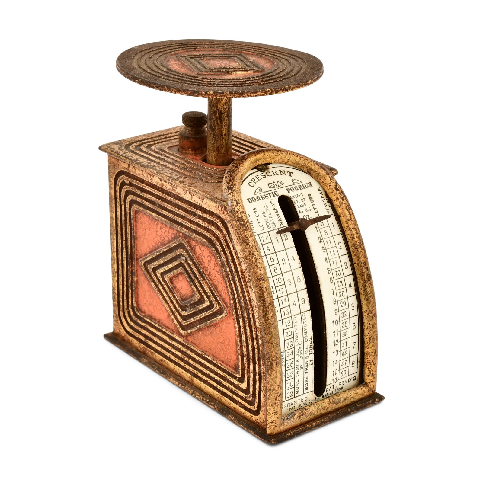 Tiffany Studios "Adam" Postage Scale - 2