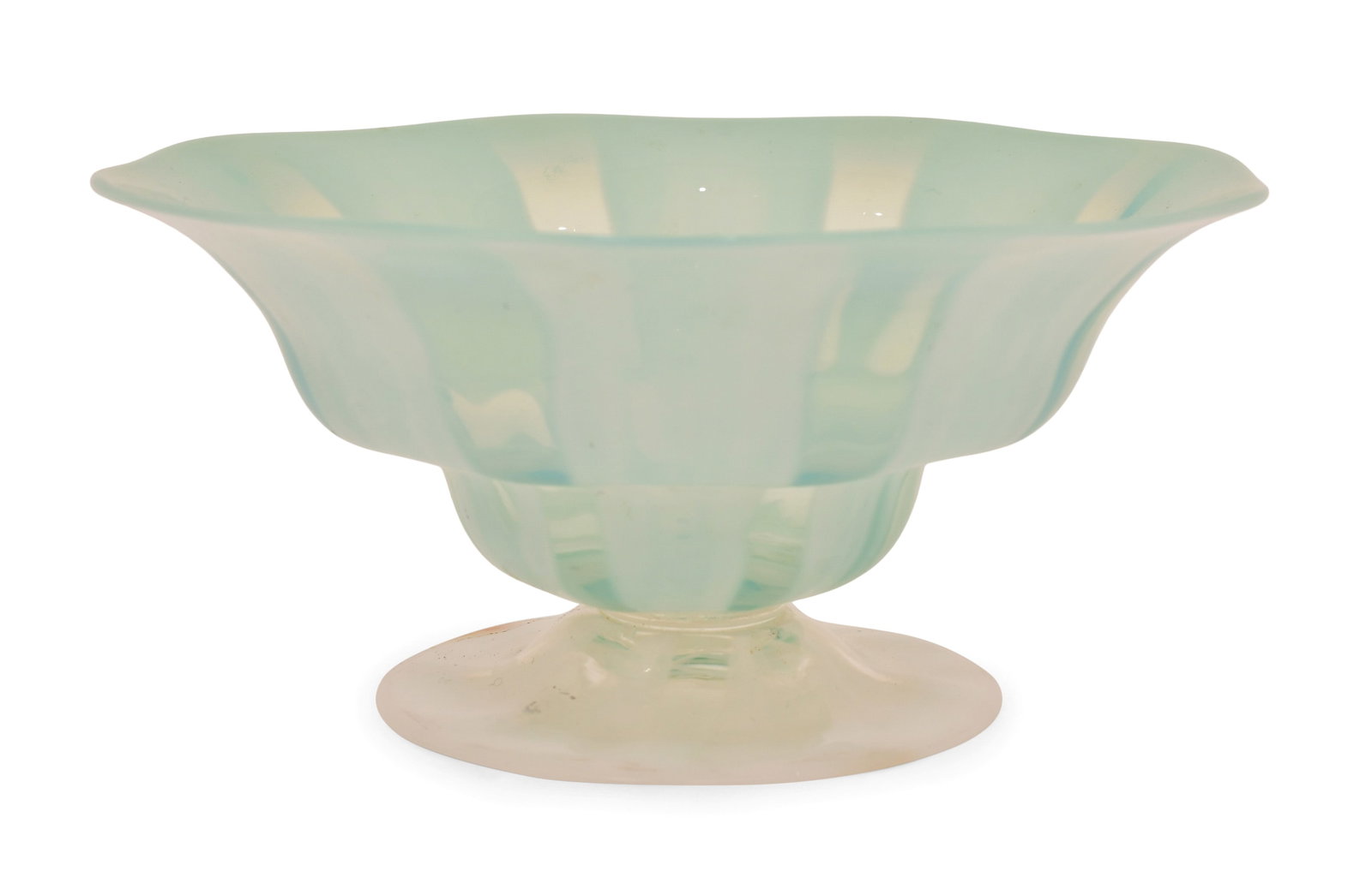 Tiffany Studios Pastel Favrile Glass Bowl: Tiffany Studios Pastel Bowl early 20th century favrile glass engraved "L.C.T. Favrile" 2 1/4 x 5 inches Provenance: Private Collection, Buffalo, New York