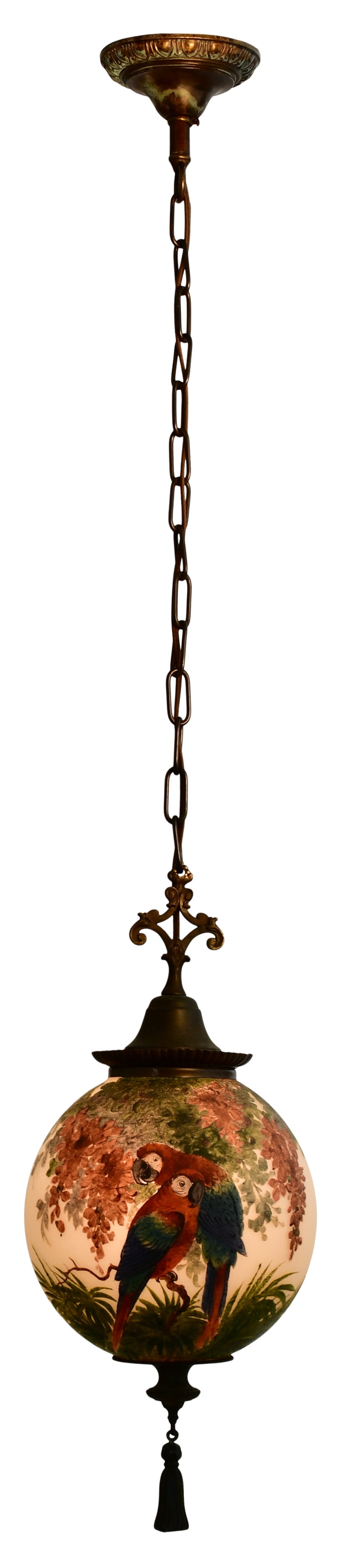 Handel "Double Parrot" Globe Ceiling Light - 2