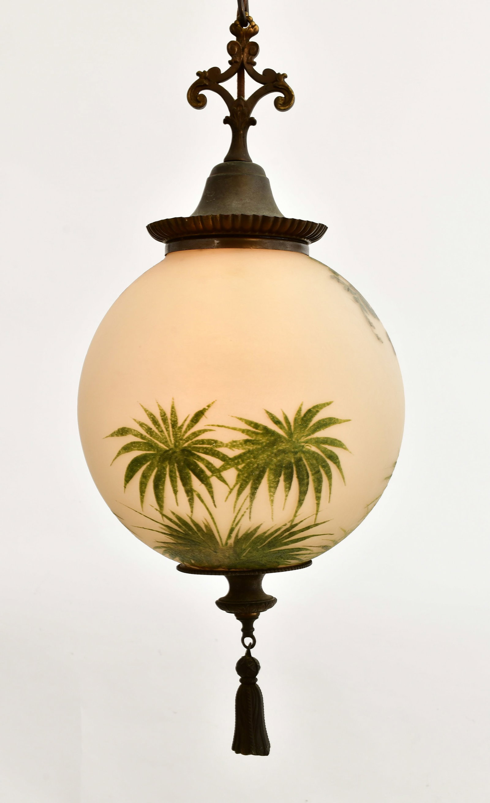 Handel "Double Parrot" Globe Ceiling Light - 4