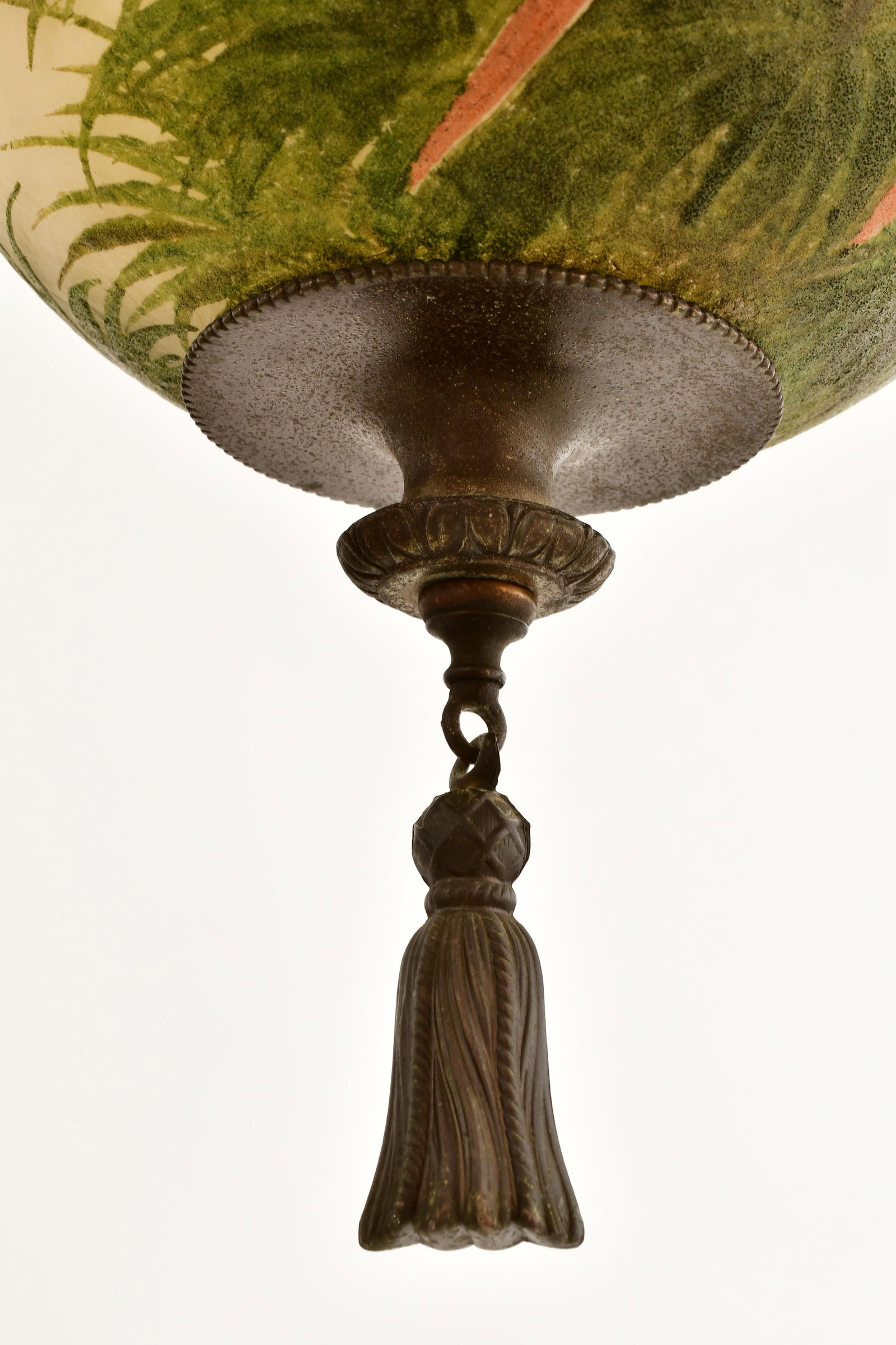 Handel "Double Parrot" Globe Ceiling Light - 7