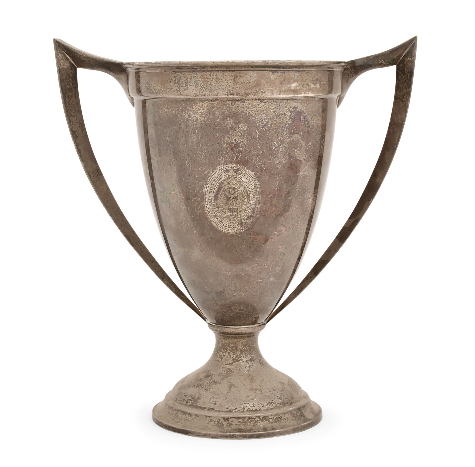 Bigelow, Kennard & Co. Sterling Silver Football Trophy (1 of 8)