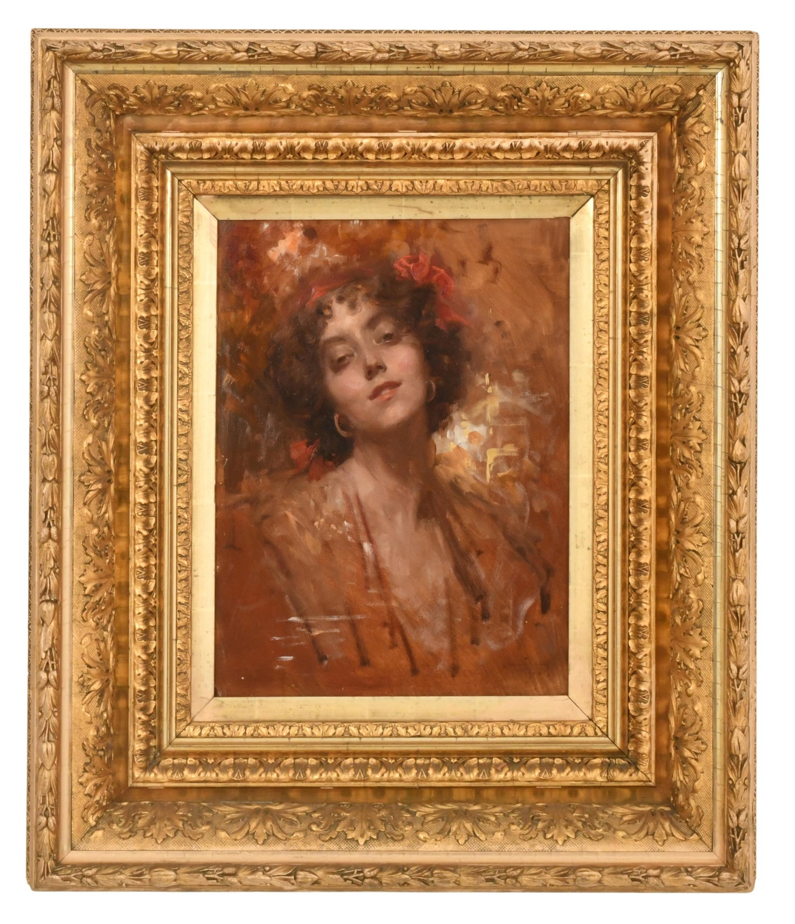 Alois Hans Schram (Austrian, 1864-1919), Portrait of a Woman (1 of 5)