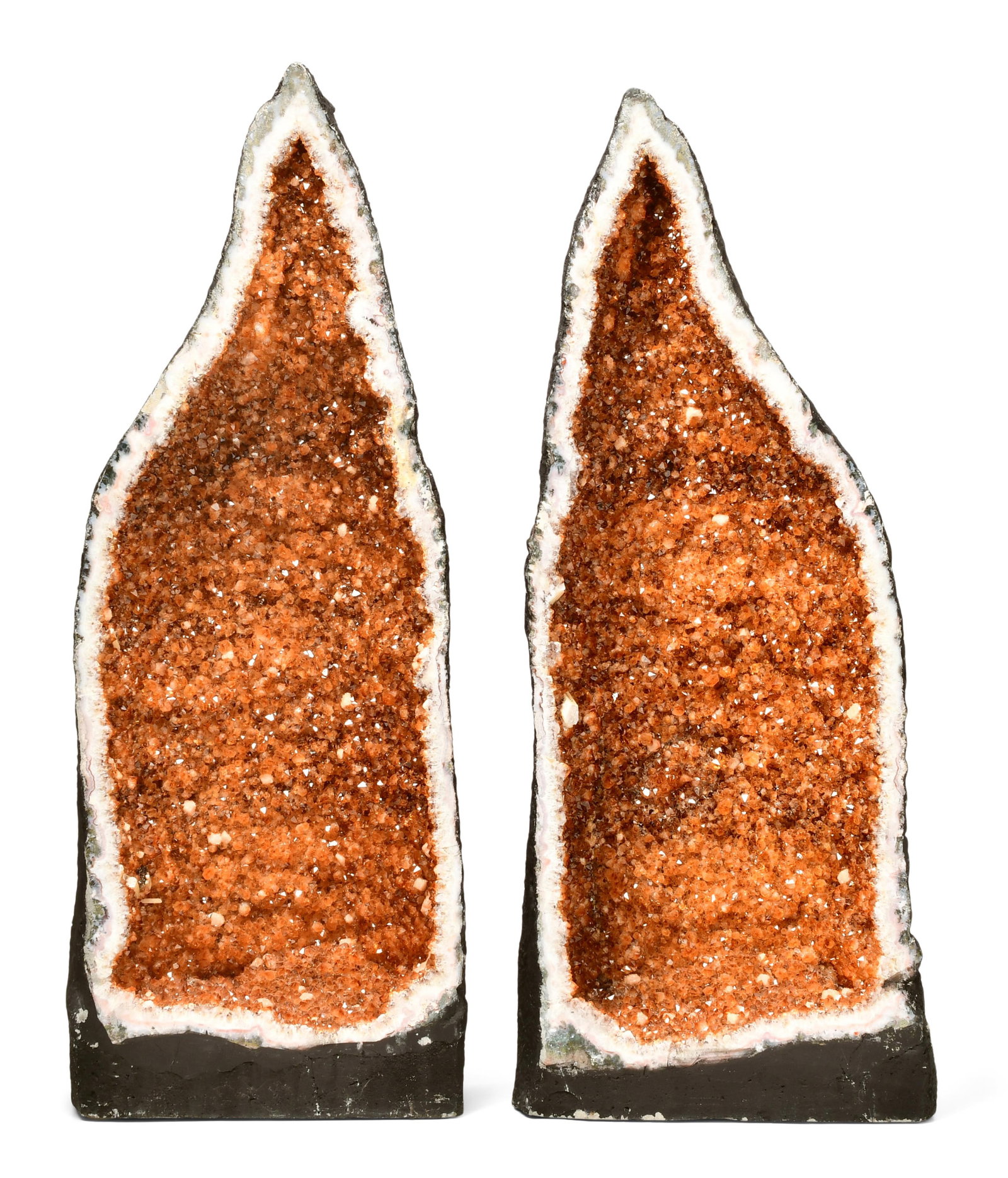 A Pair of Large Genuine Citrine Geodes (1 of 1)