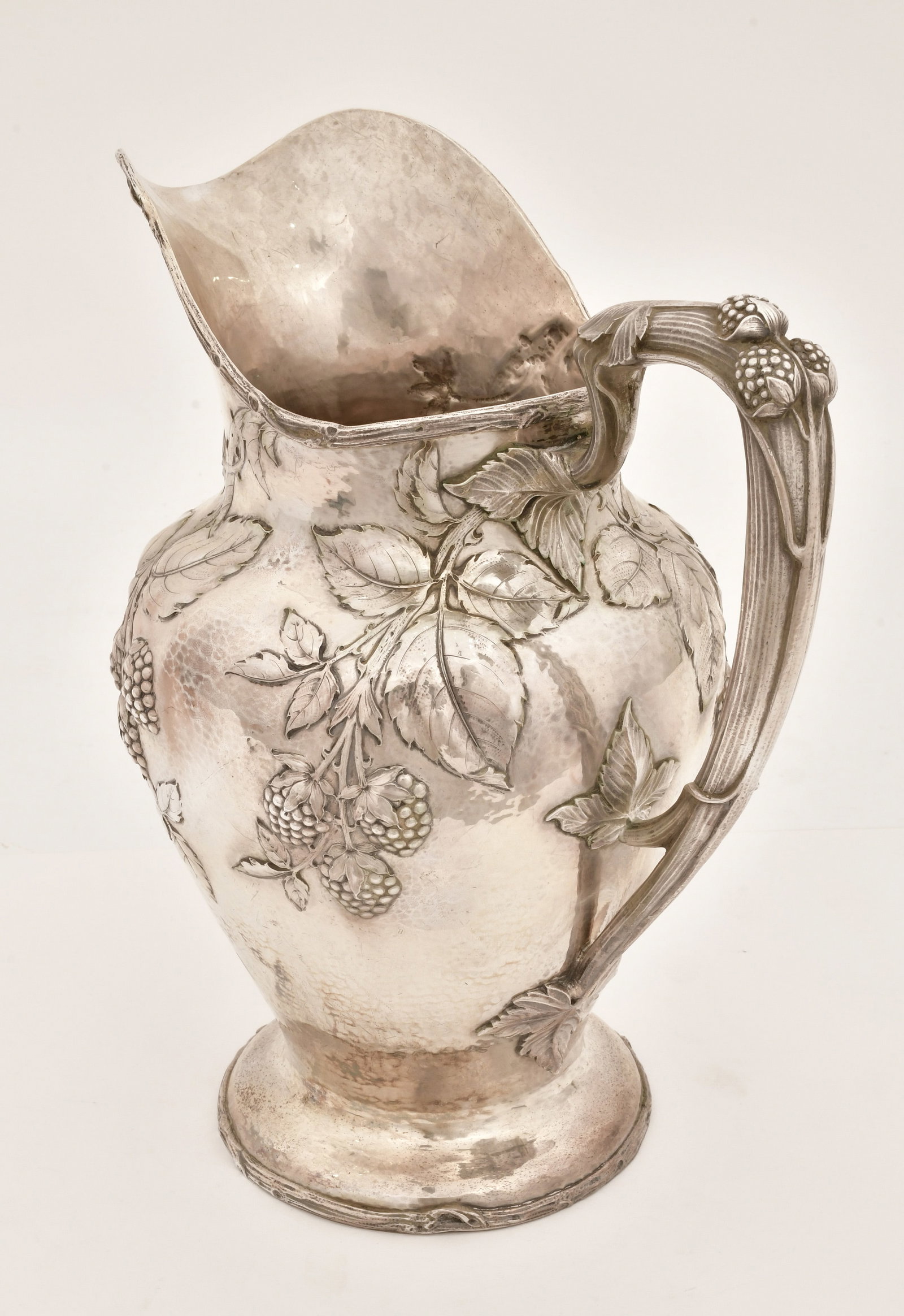 Gorham Sterling Silver "Blackberry" Pitcher - 3