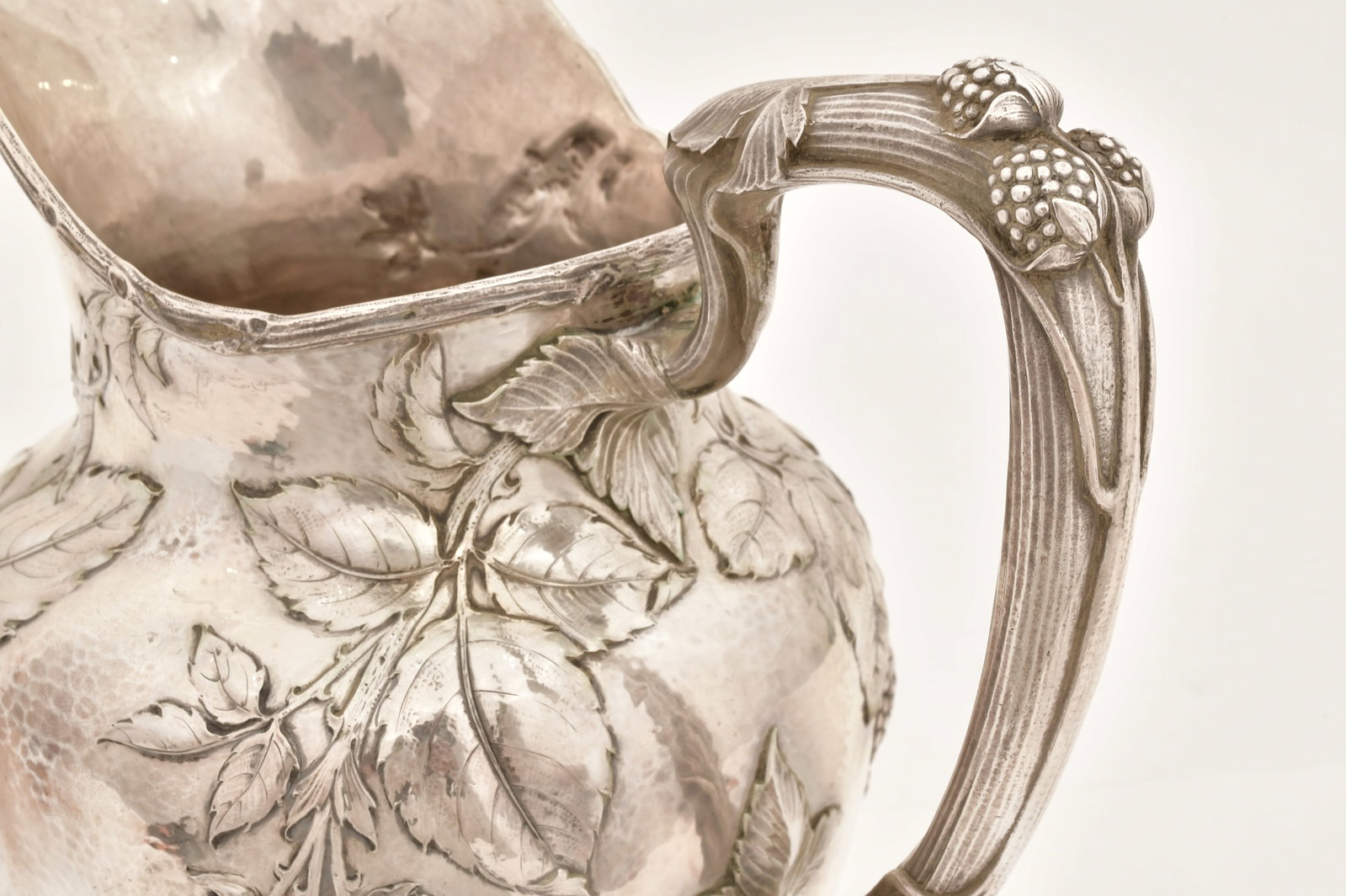 Gorham Sterling Silver "Blackberry" Pitcher - 4