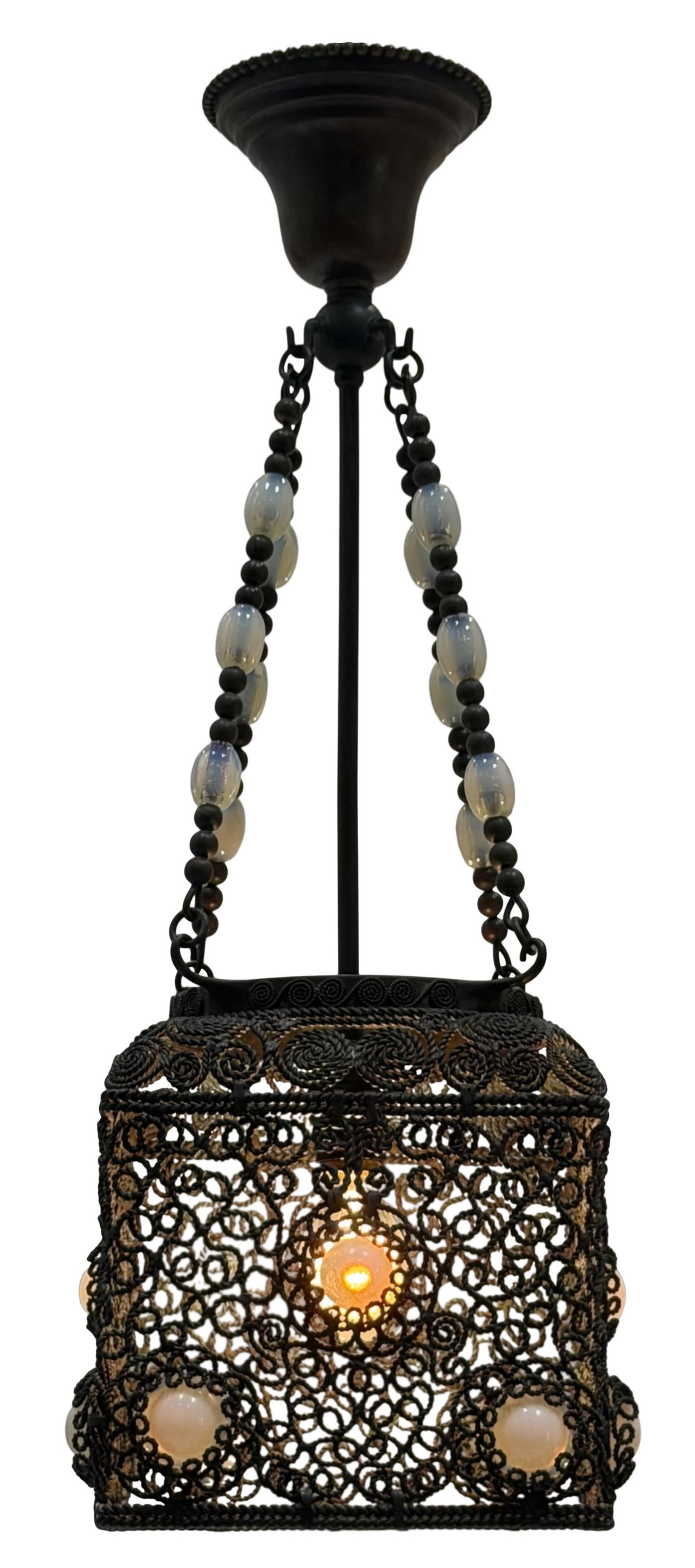 Tiffany Studios "Jeweled" Moorish Lantern (1 of 7)