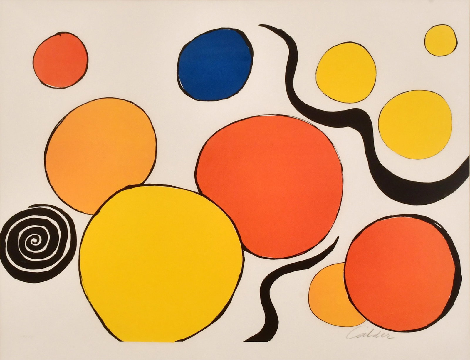 Alexander Calder, "Boules, Rouge et Jaune" (1 of 1)