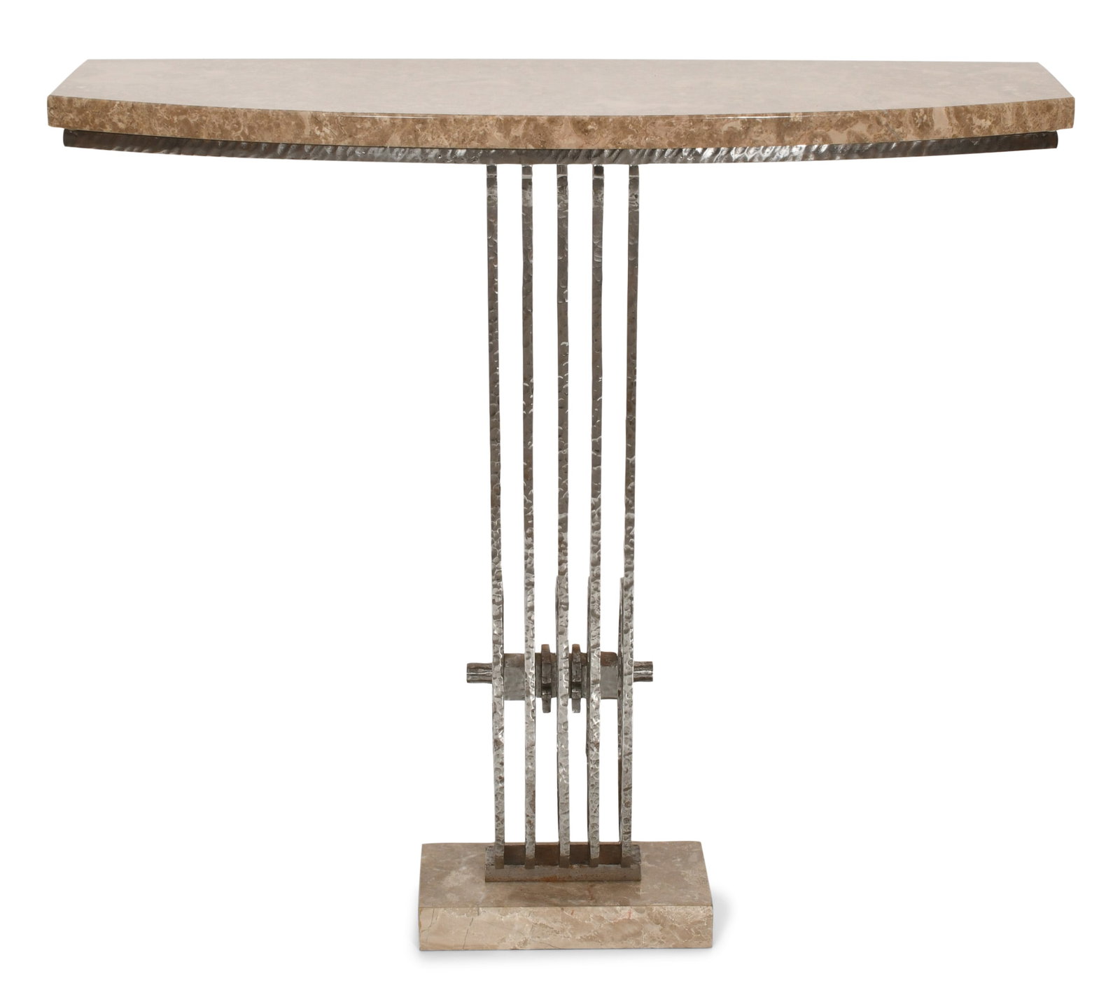Attr. Edgar Brandt (French, 1880-1960), Console Table (1 of 7)