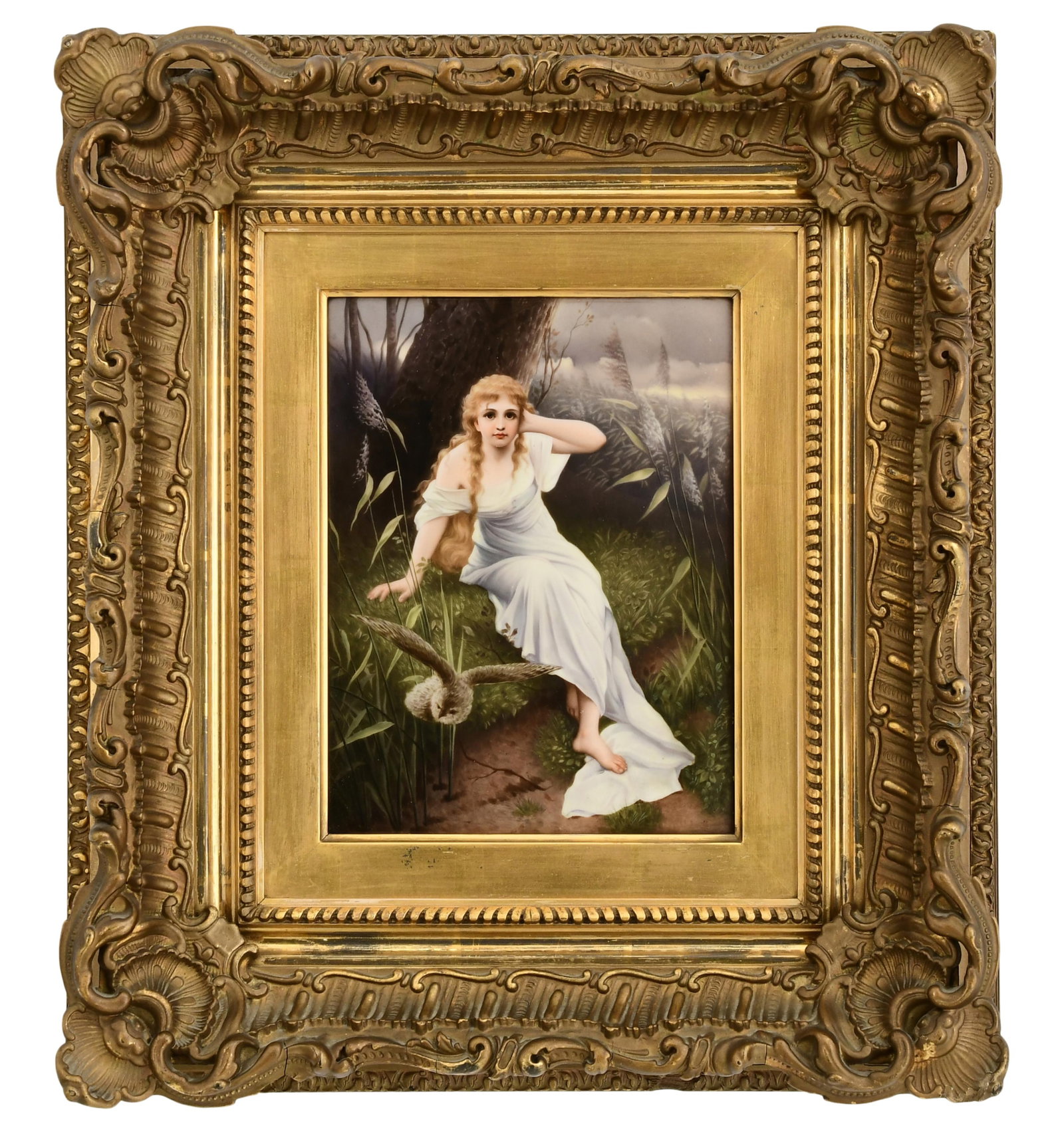 Berlin (KPM) Porcelain Plaque, "Voices of Fairyland" (1 of 4)