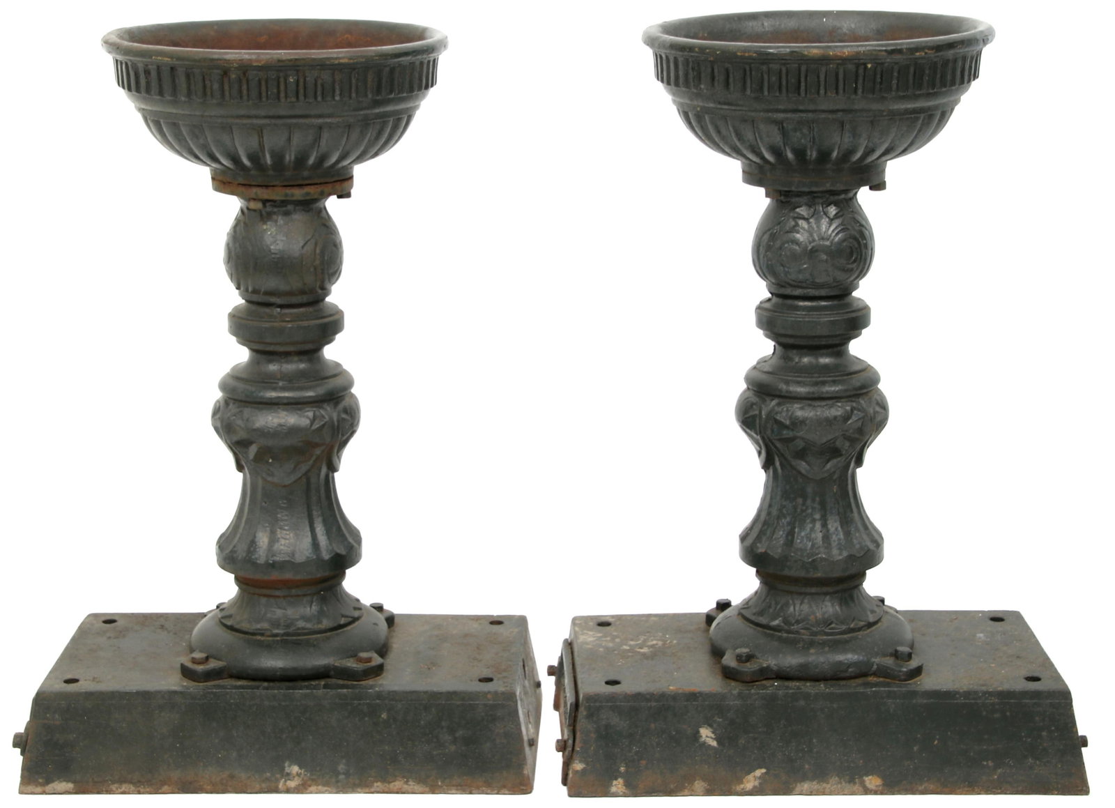 A Pair of American Cast Iron Drinking Fountains, American Foundry & Mfg. Co. (1 of 8)